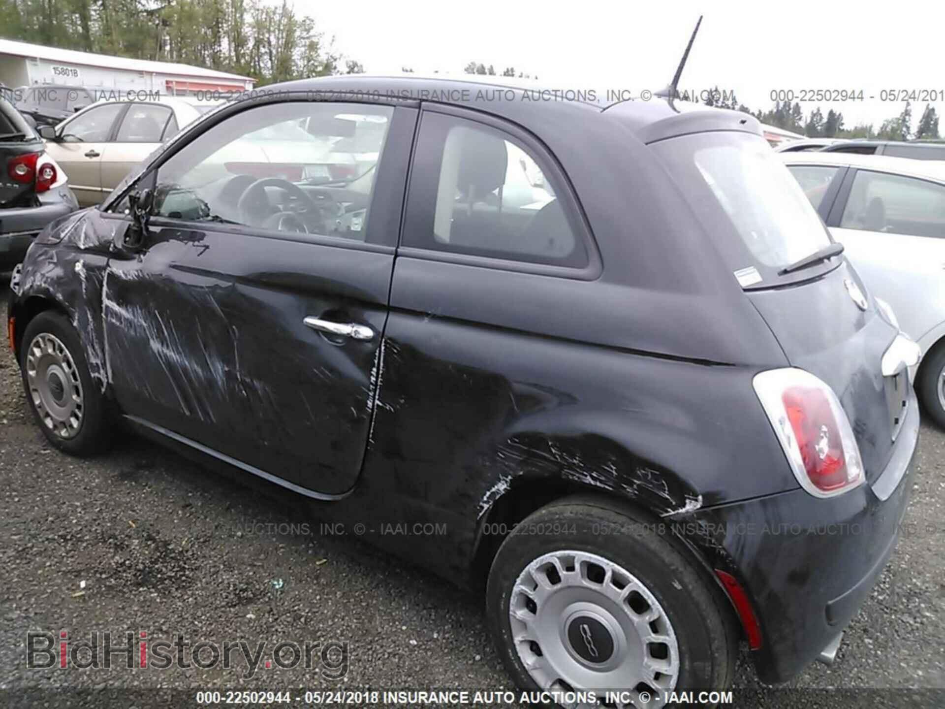 2013 Fiat 500 - VIN: 3C3CFFAR6DT678132 - Фото 3