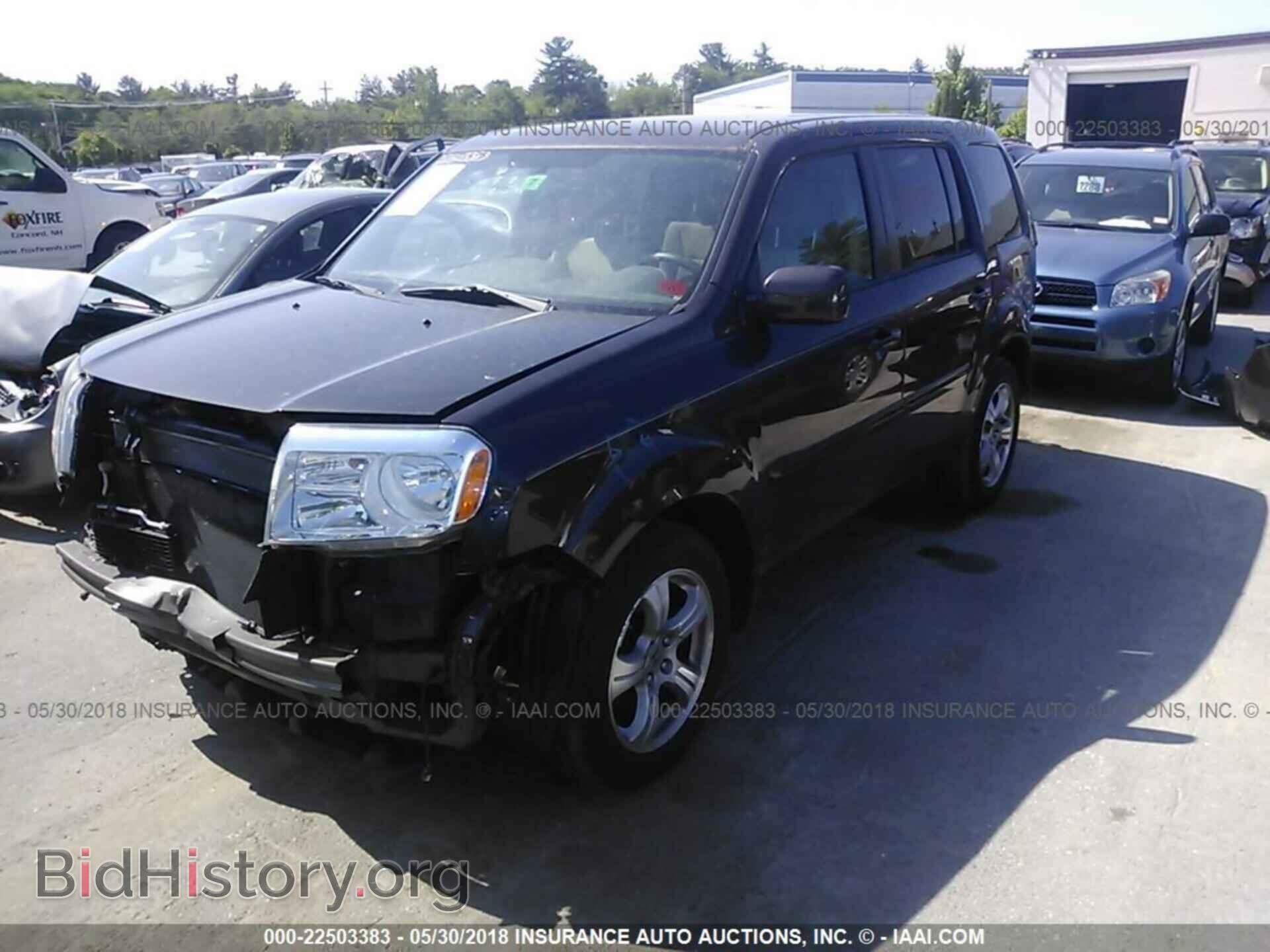 2013 HONDA PILOT - VIN: 5FNYF4H44DB024891 - Фото 2