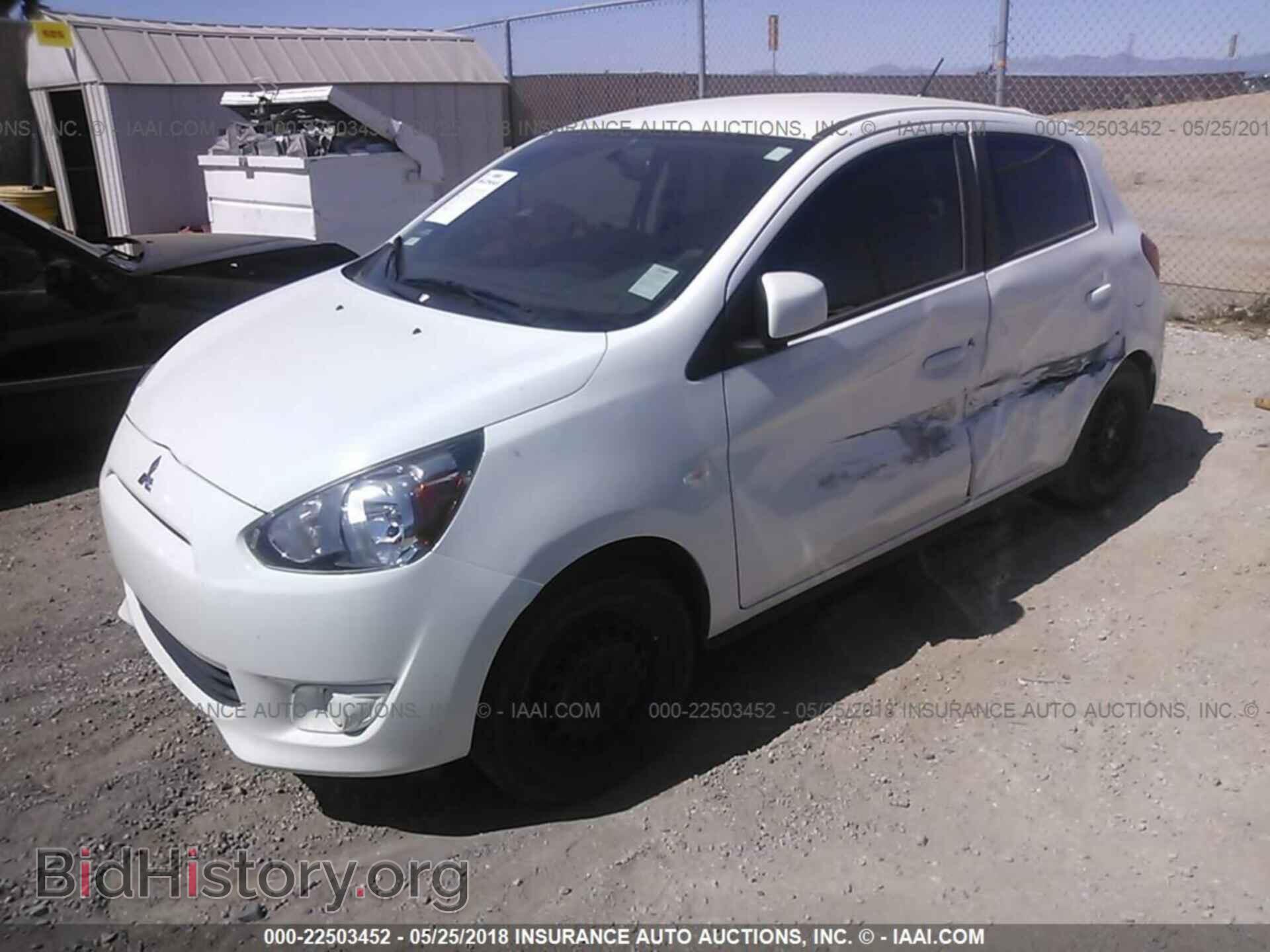 2015 Mitsubishi Mirage - VIN: ML32A3HJ5FH005406 - Фото 2