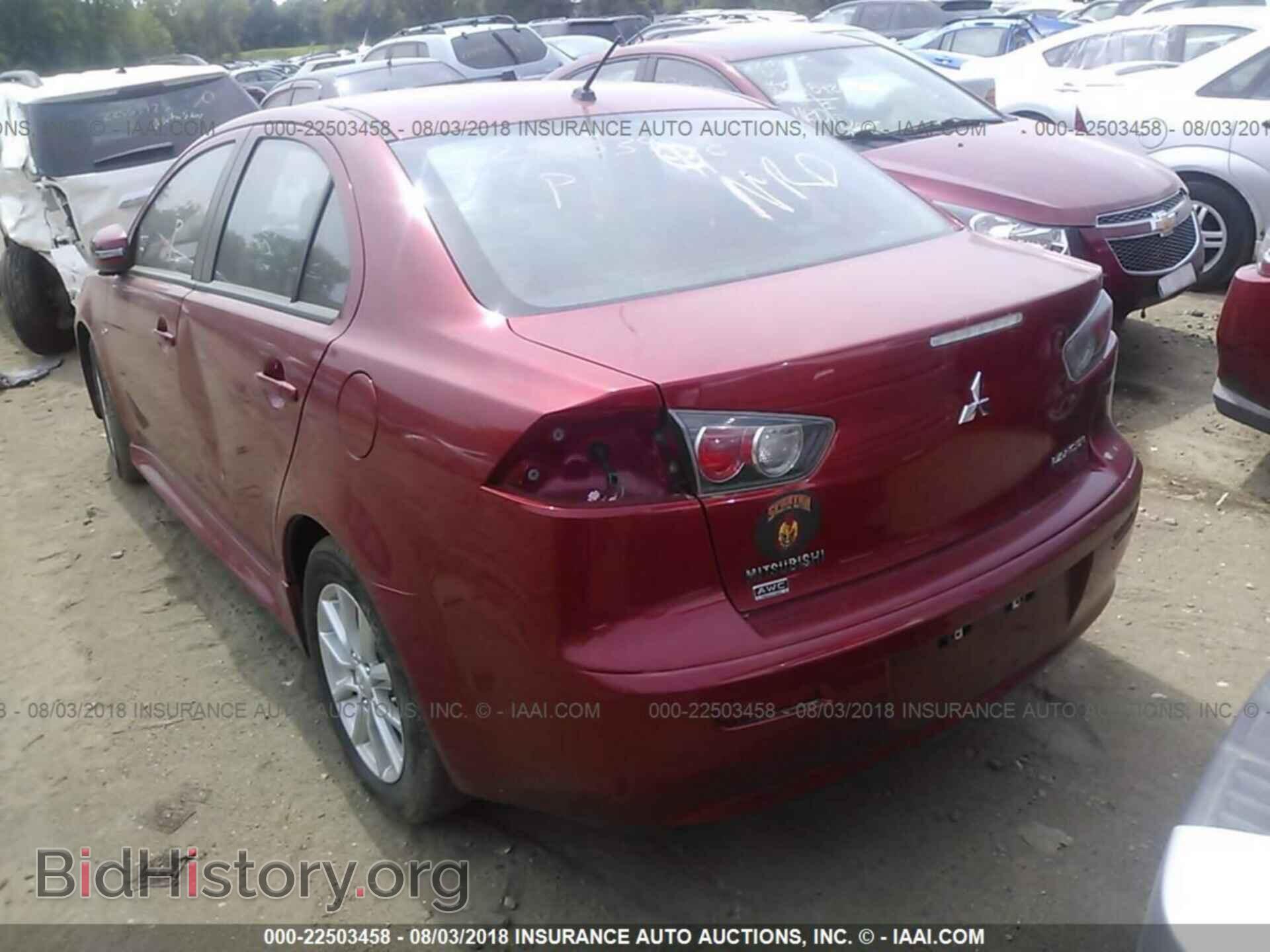 2016 Mitsubishi Lancer - VIN: JA32V2FW1GU006439 - Фото 3