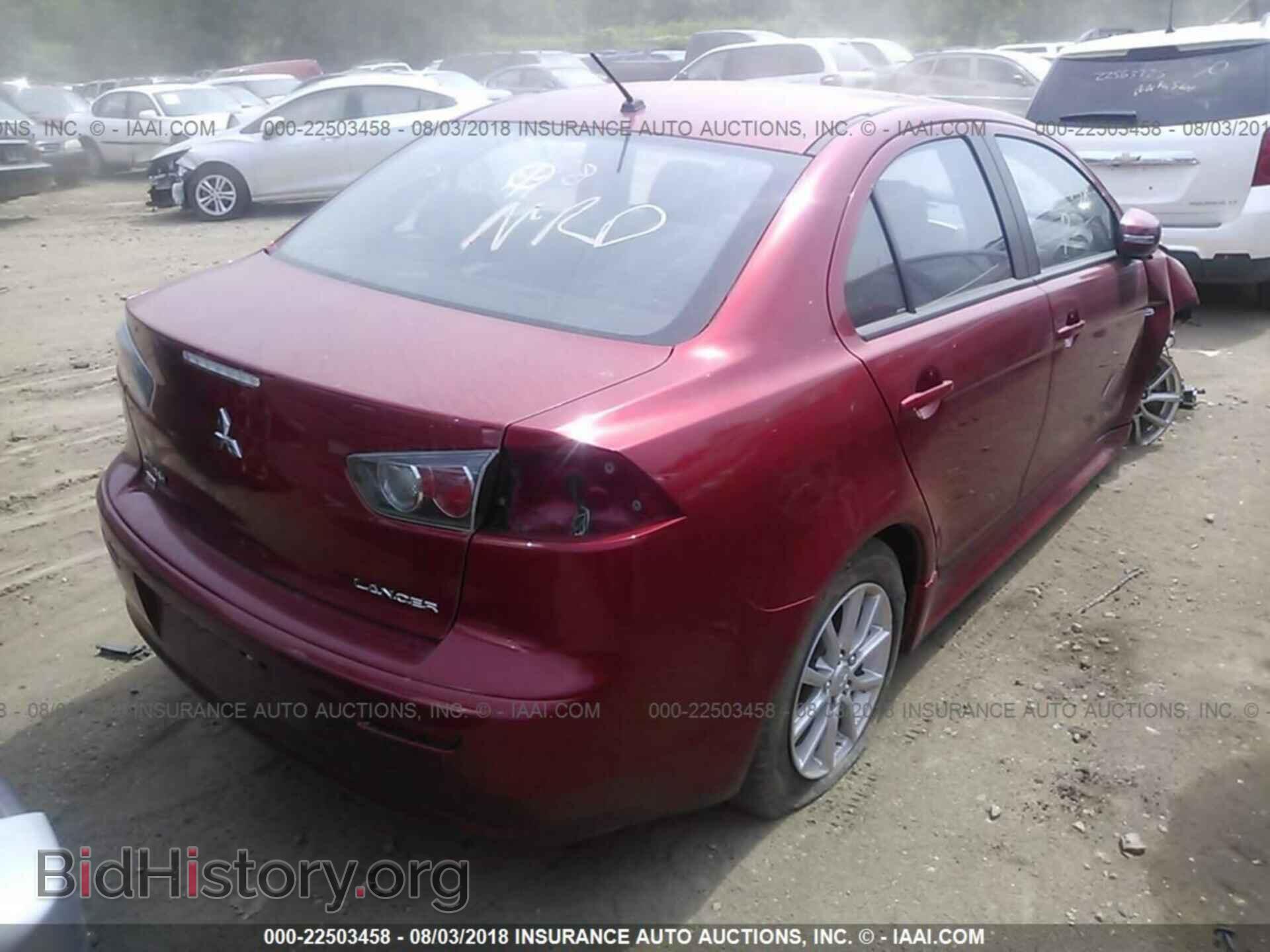 2016 Mitsubishi Lancer - VIN: JA32V2FW1GU006439 - Фото 4