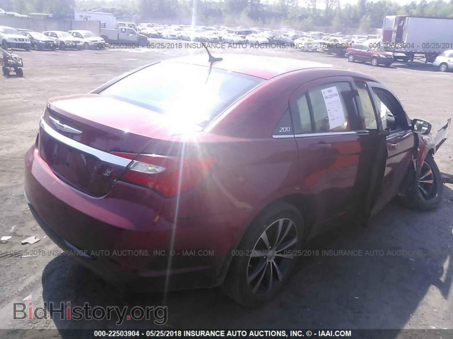 2013 CHRYSLER 200 - VIN: 1C3CCBBB9DN538787 - Фото 4