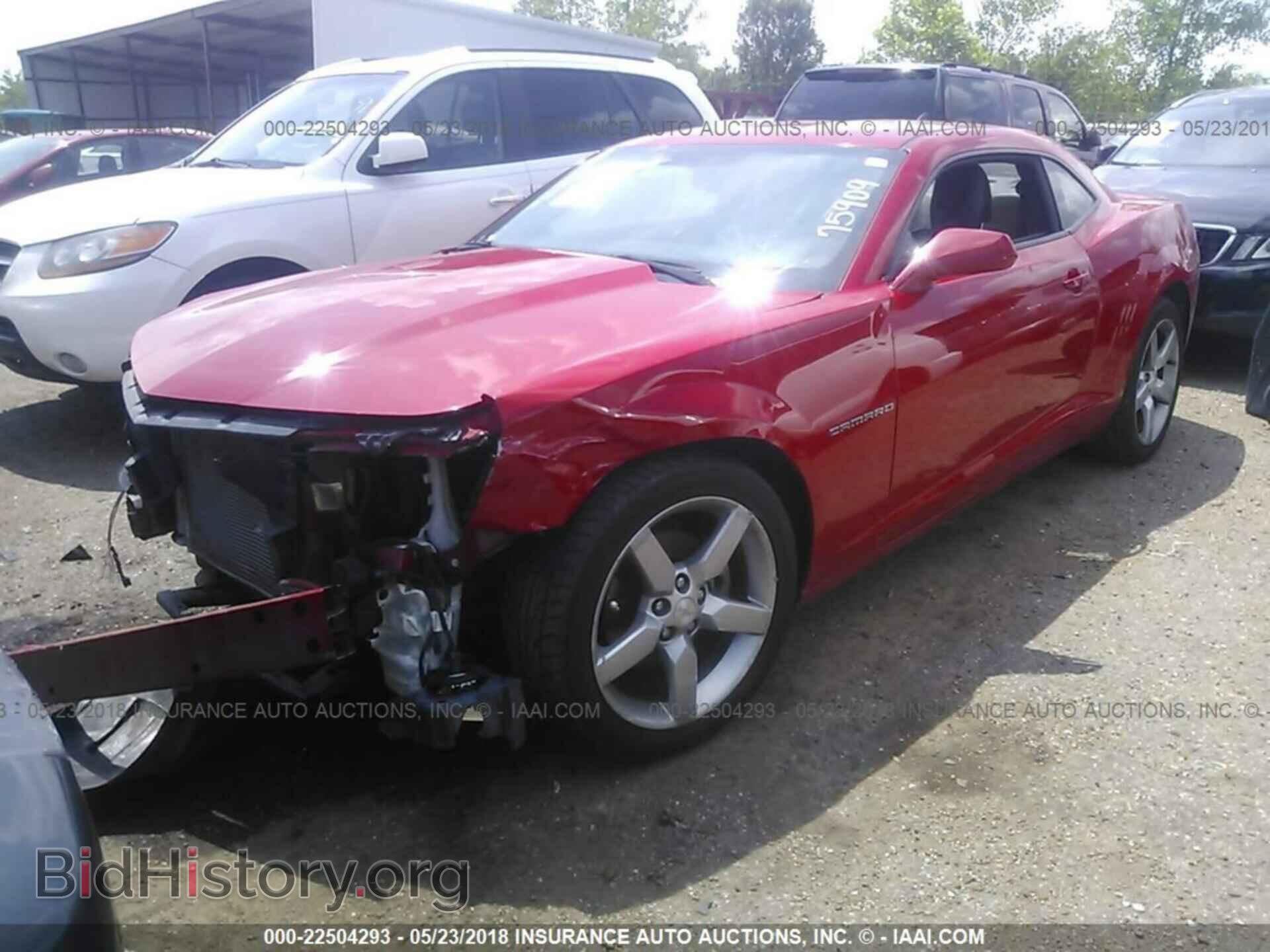 2012 Chevrolet Camaro - VIN: 2G1FC1E34C9119277 - Фото 2
