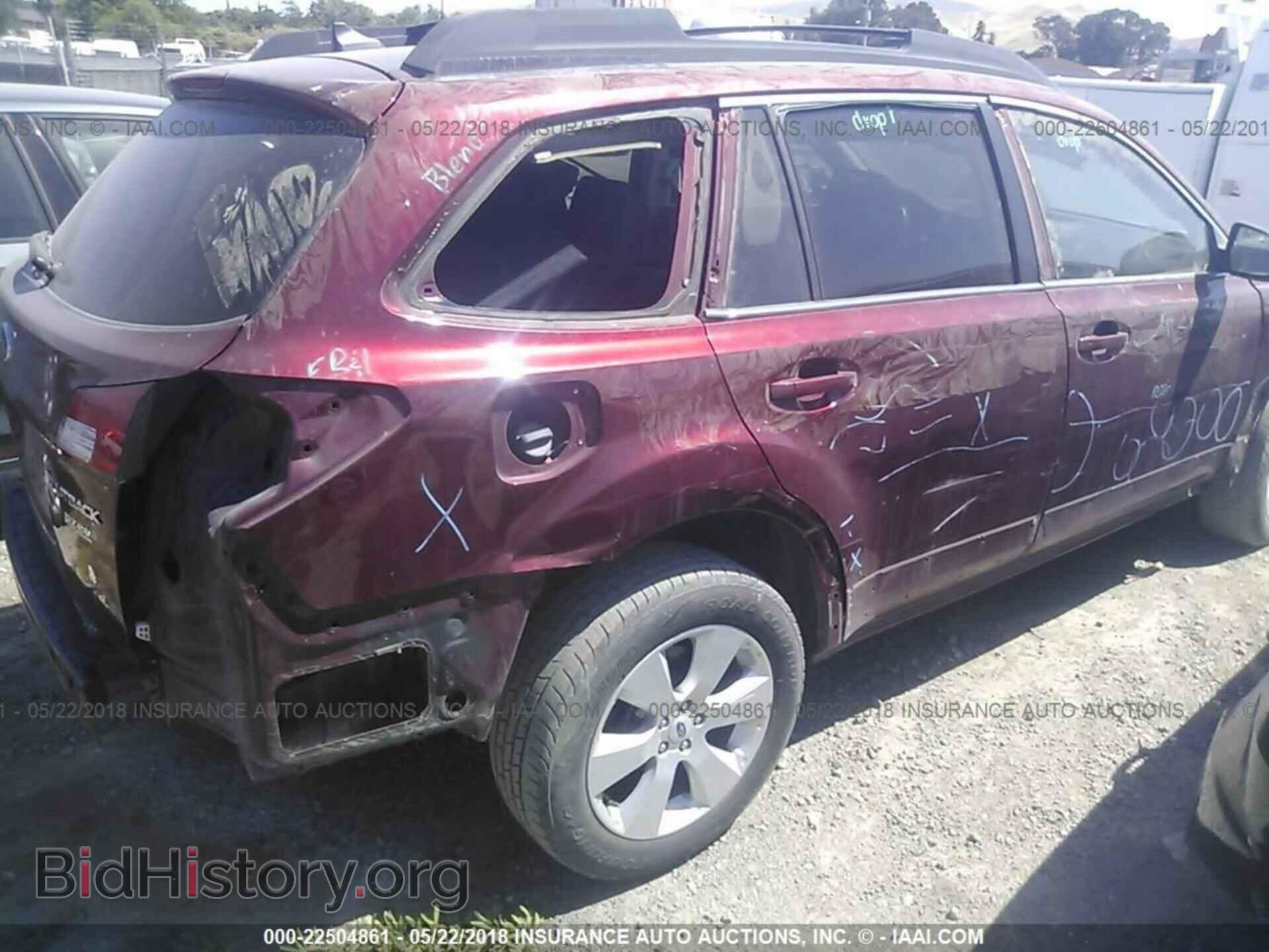 2012 Subaru Outback - VIN: 4S4BRBKC8C3209678 - Фото 4
