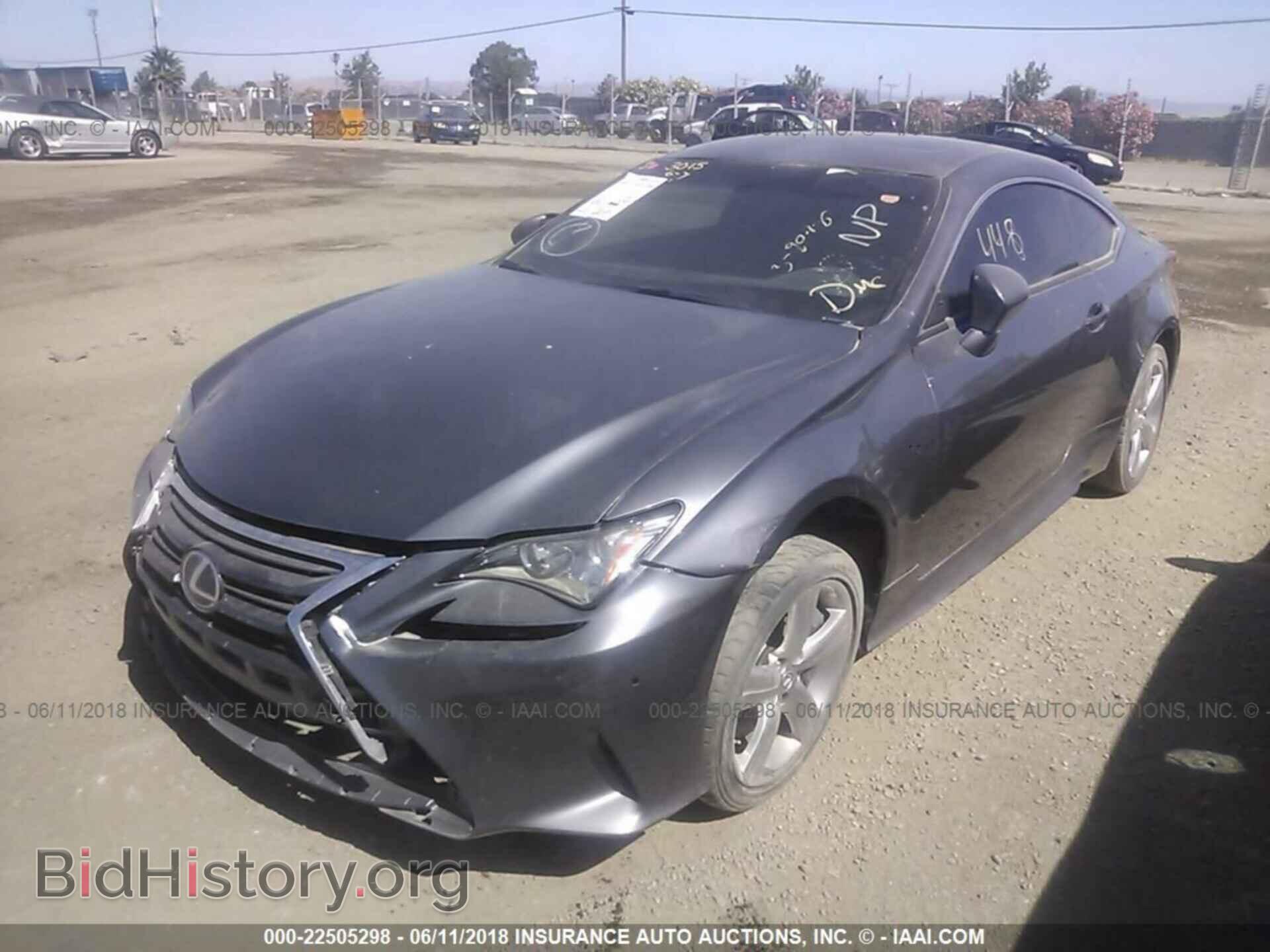 2017 Lexus Rc - VIN: JTHHE5BC6H5016824 - Photo 2