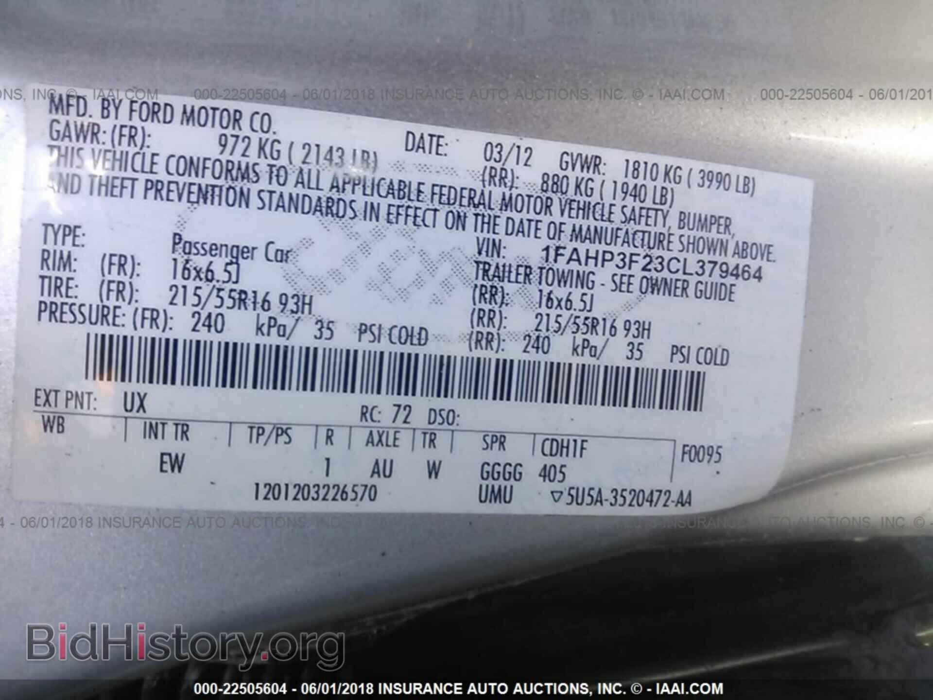 2012 Ford Focus - VIN: 1FAHP3F23CL379464 - Photo 9