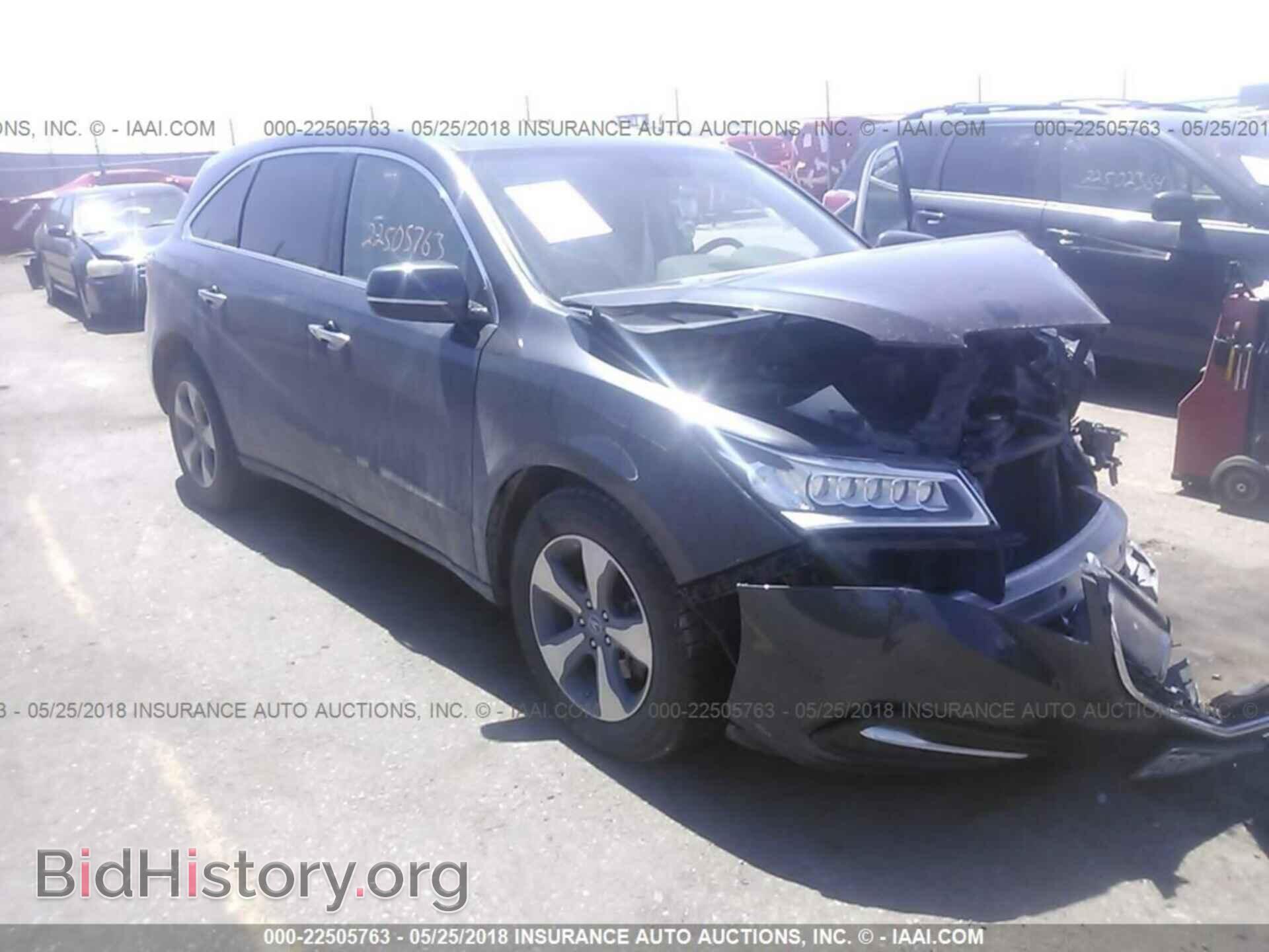 Photo 5FRYD4H26GB013575 - Acura Mdx 2016