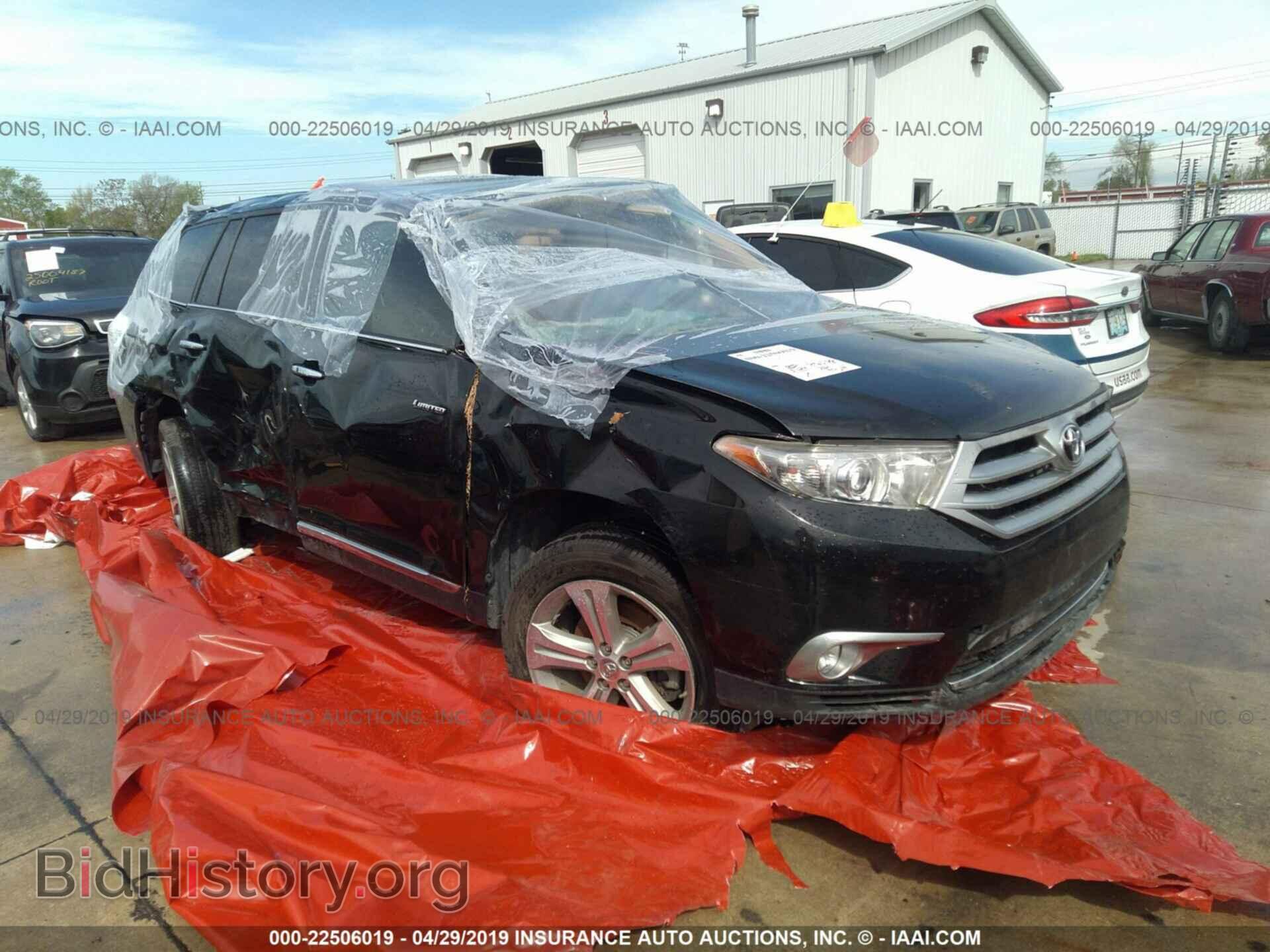 Фотография 5TDDK3EH3CS152285 - TOYOTA HIGHLANDER 2012