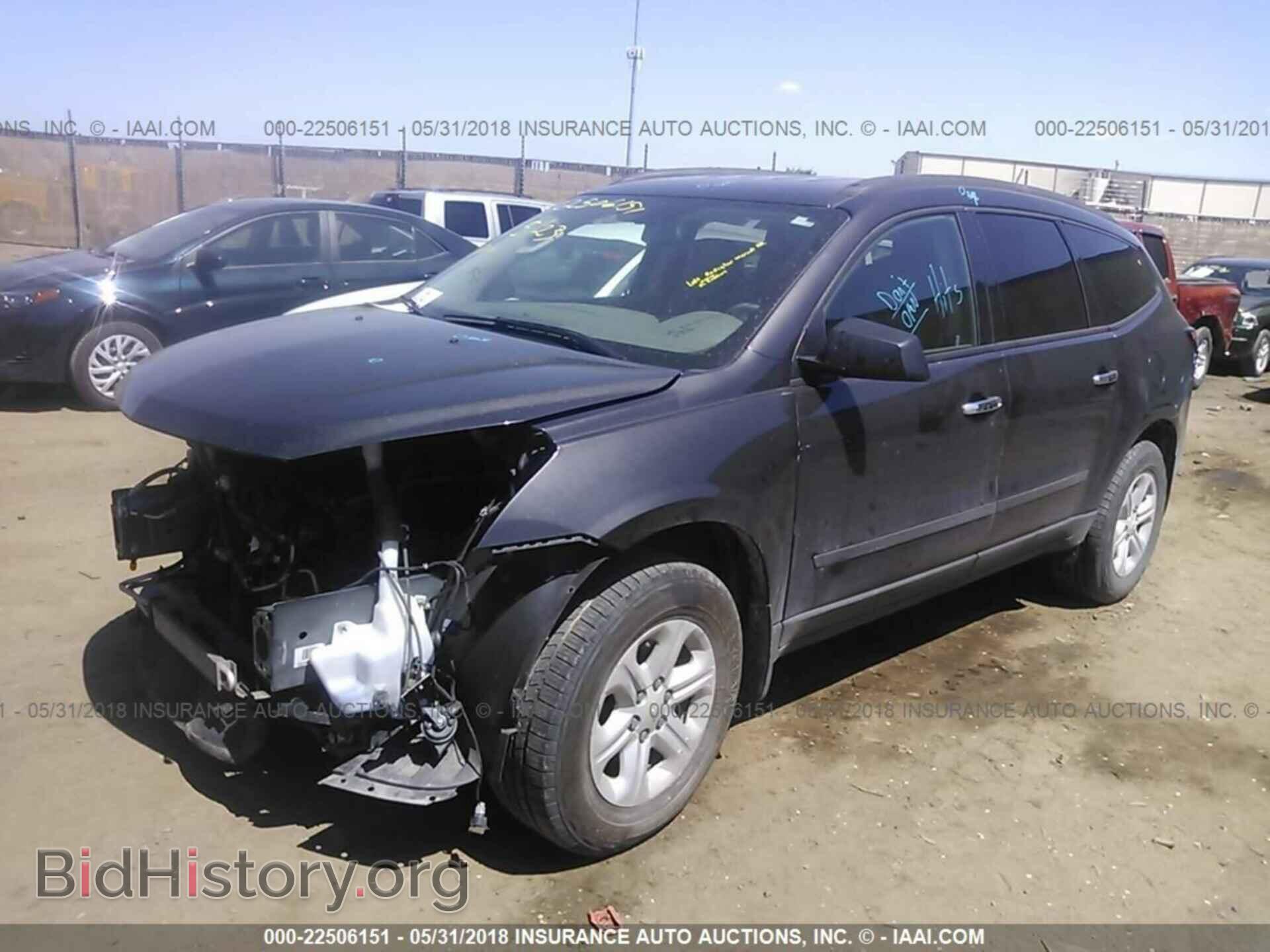 2013 Chevrolet Traverse - VIN: 1GNKRFKD9DJ151606 - Фото 2