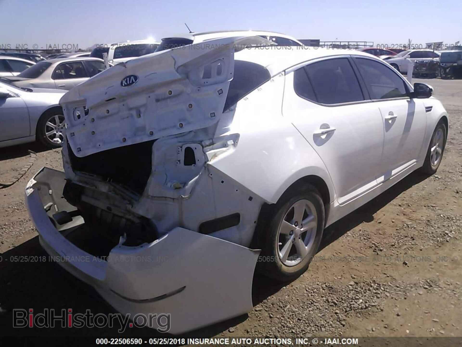 2015 Kia Optima - VIN: KNAGM4A78F5602367 - Photo 4