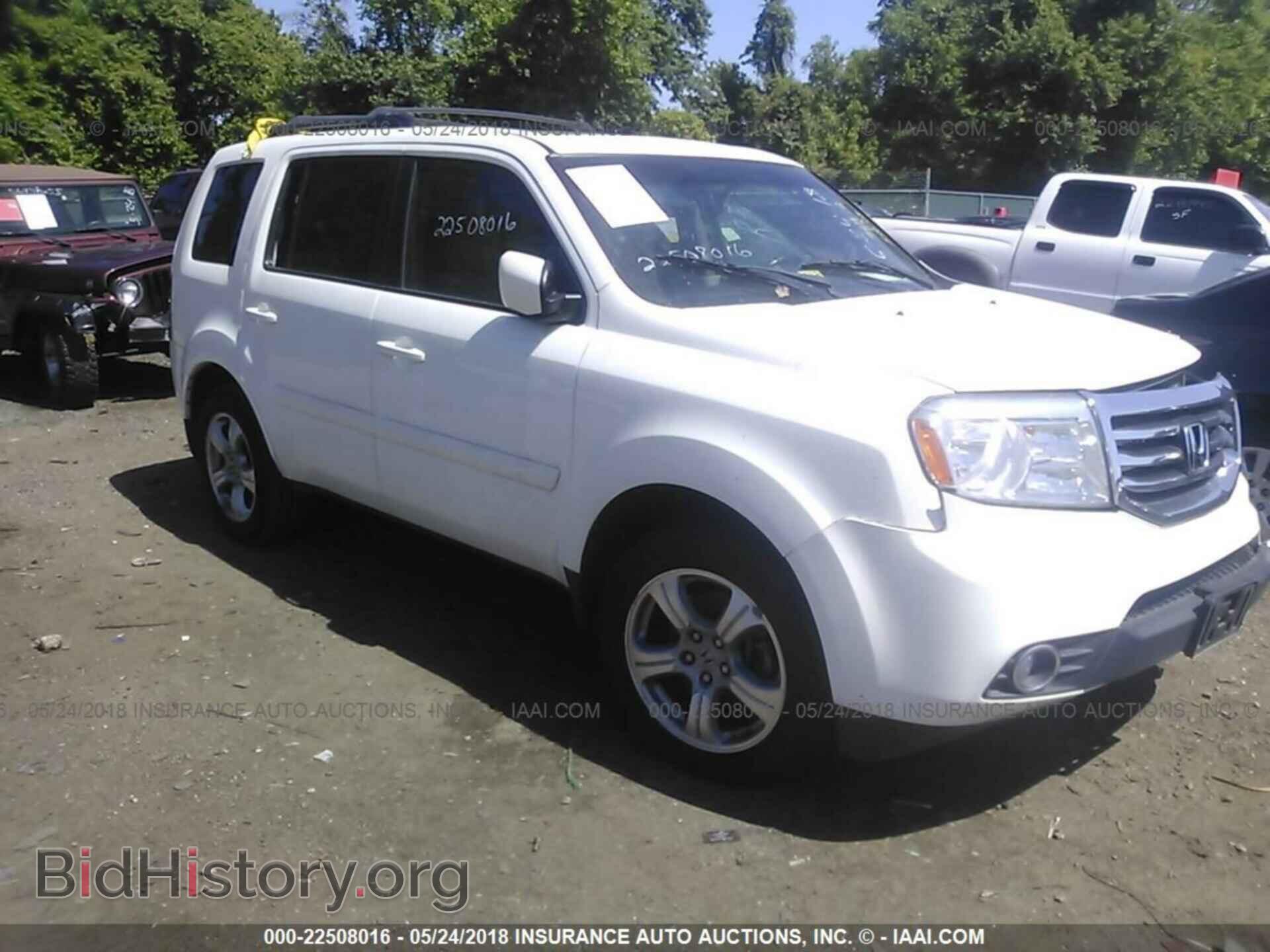 Photo 5FNYF4H71DB055042 - HONDA PILOT 2013