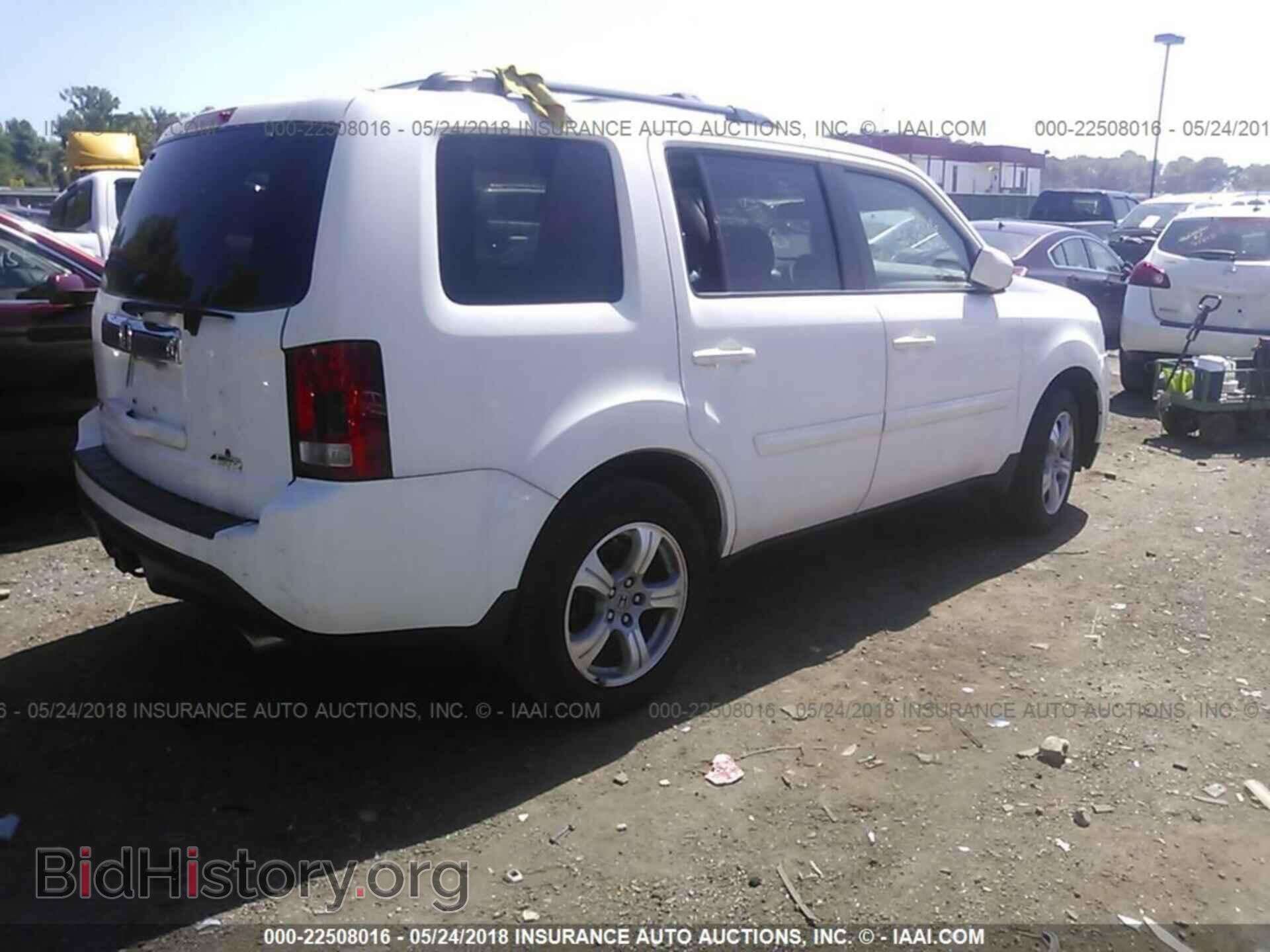 2013 HONDA PILOT - VIN: 5FNYF4H71DB055042 - Фото 4