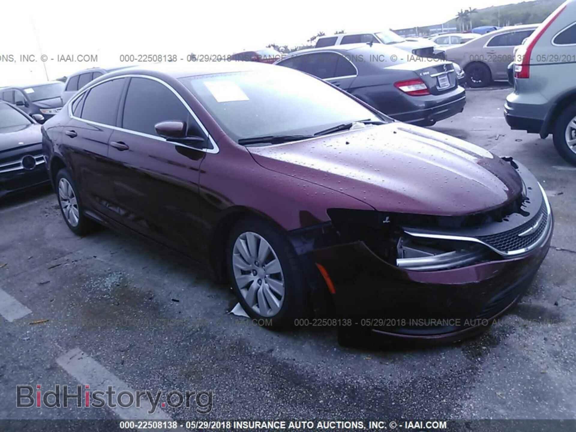 Photo 1C3CCCFBXFN563815 - Chrysler 200 2015