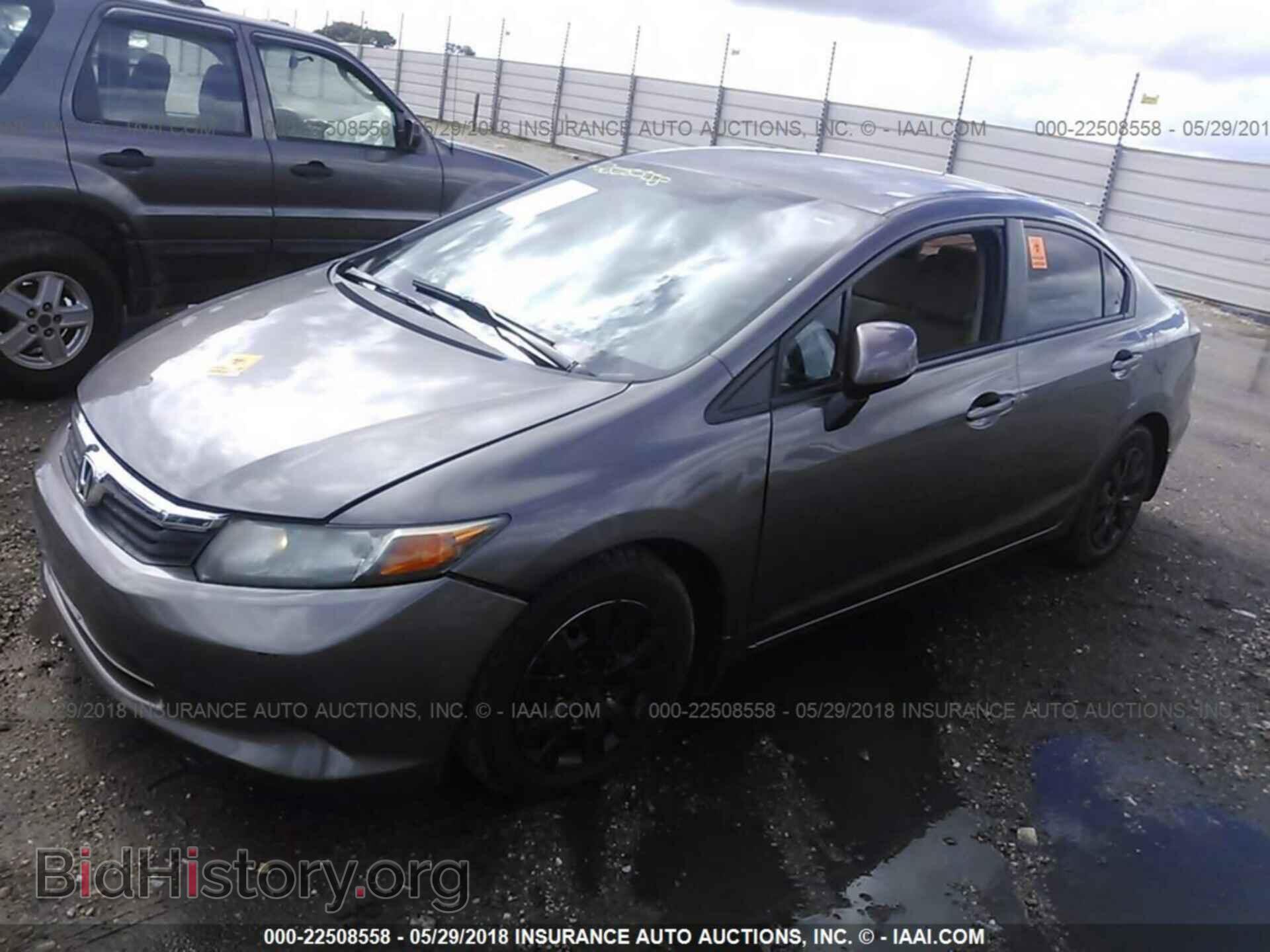 2012 Honda CIVIC (VIN 19XFB2F5XCE053691) — фото 2 из 10