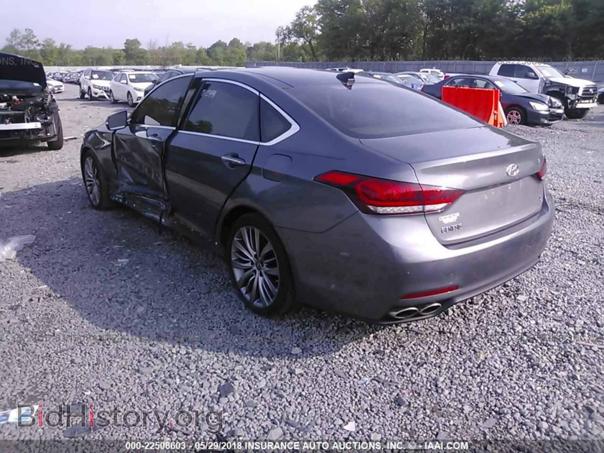 2015 Hyundai Genesis - VIN: KMHGN4JF8FU072393 - Фото 3