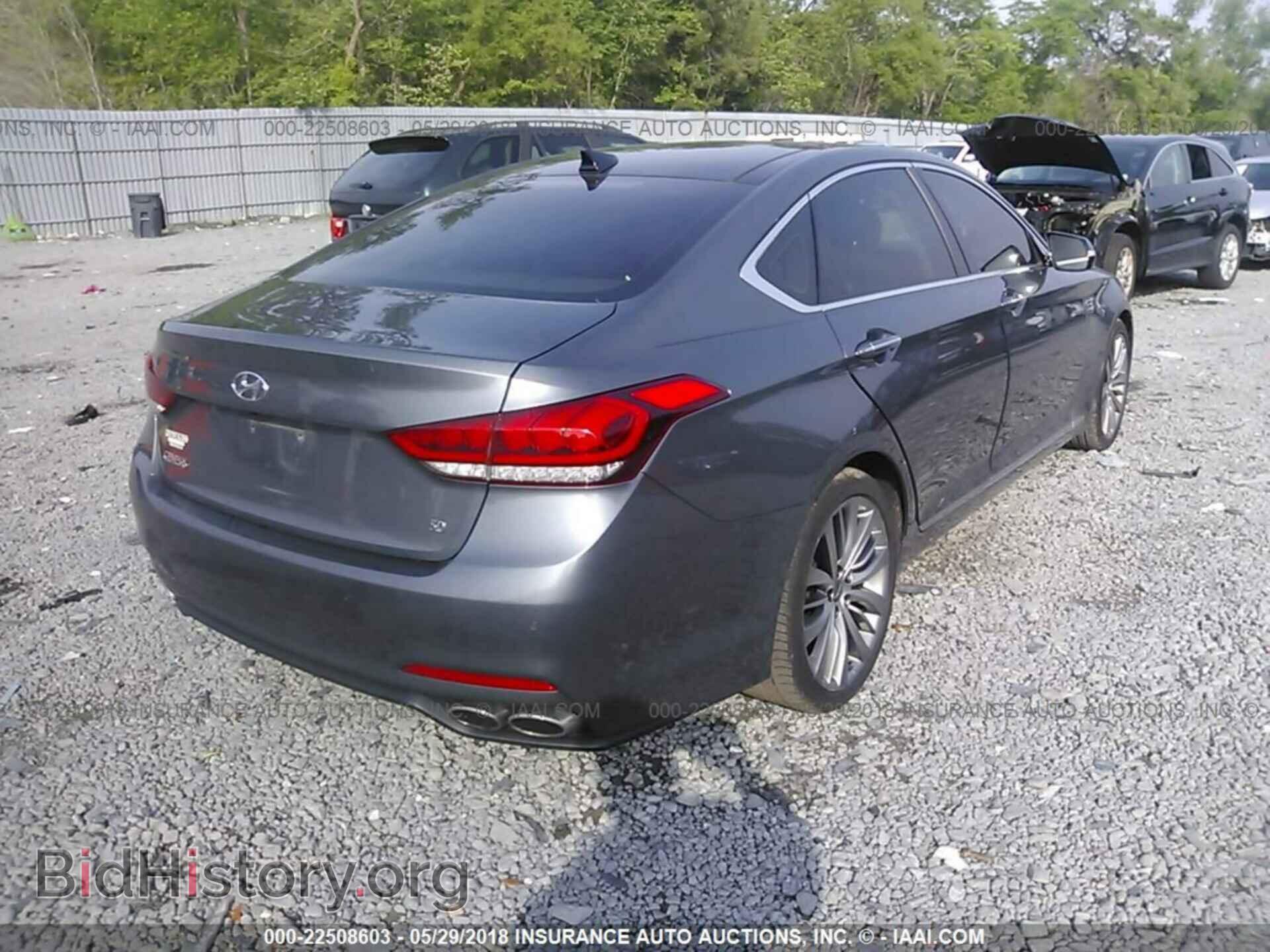 2015 Hyundai Genesis - VIN: KMHGN4JF8FU072393 - Фото 4