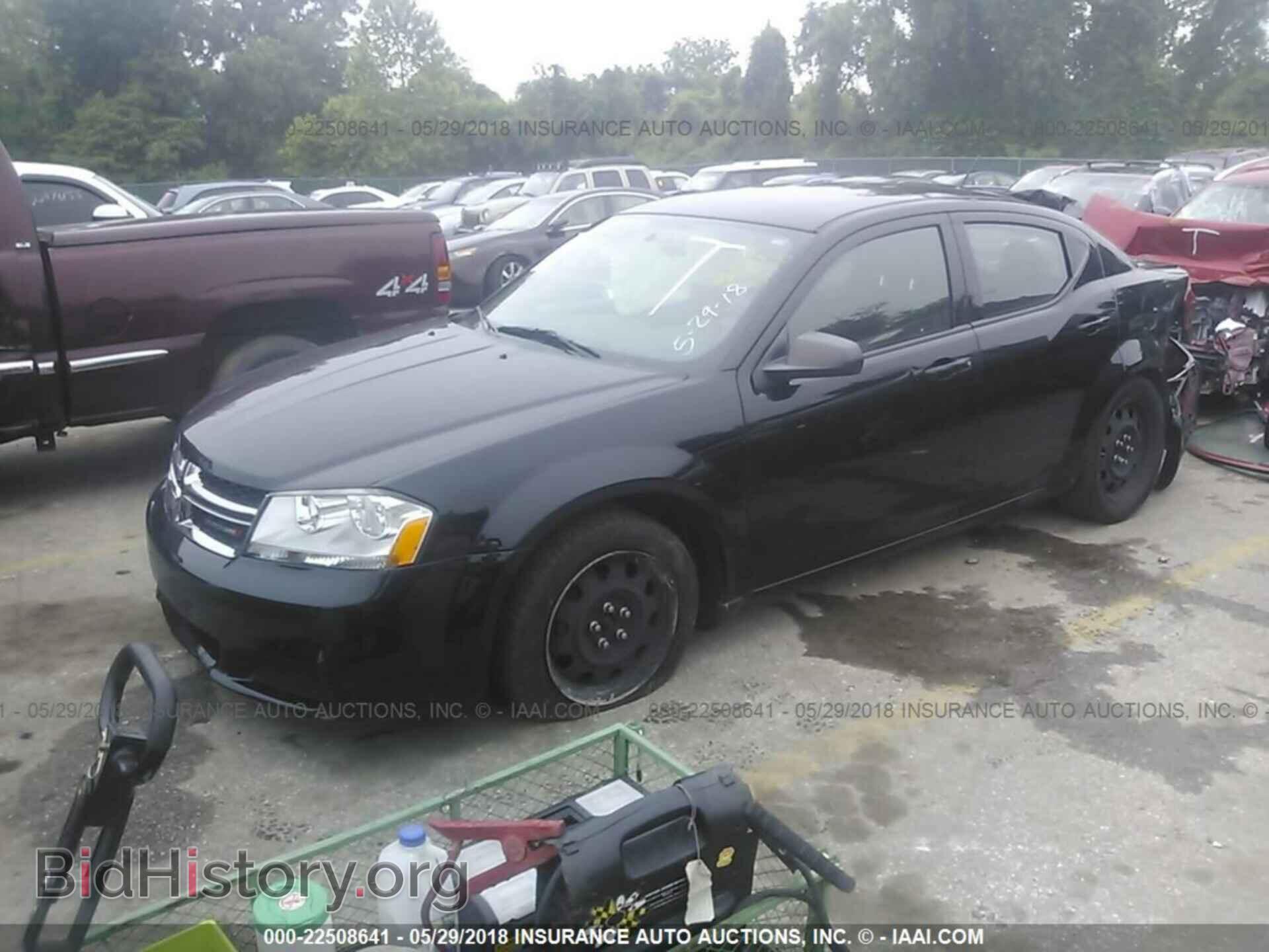 2014 Dodge Avenger - VIN: 1C3CDZAB4EN149287 - Фото 2