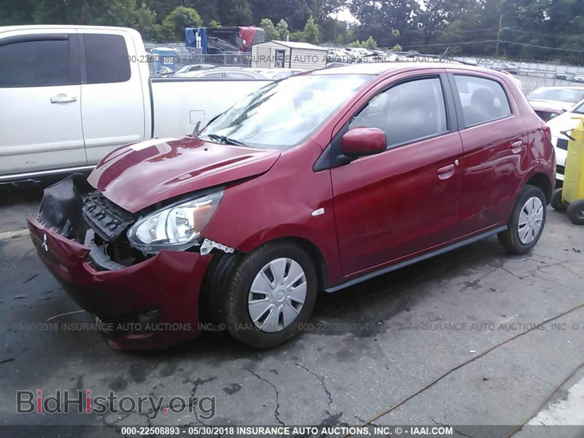 2015 Mitsubishi Mirage - VIN: ML32A3HJXFH047554 - Фото 2