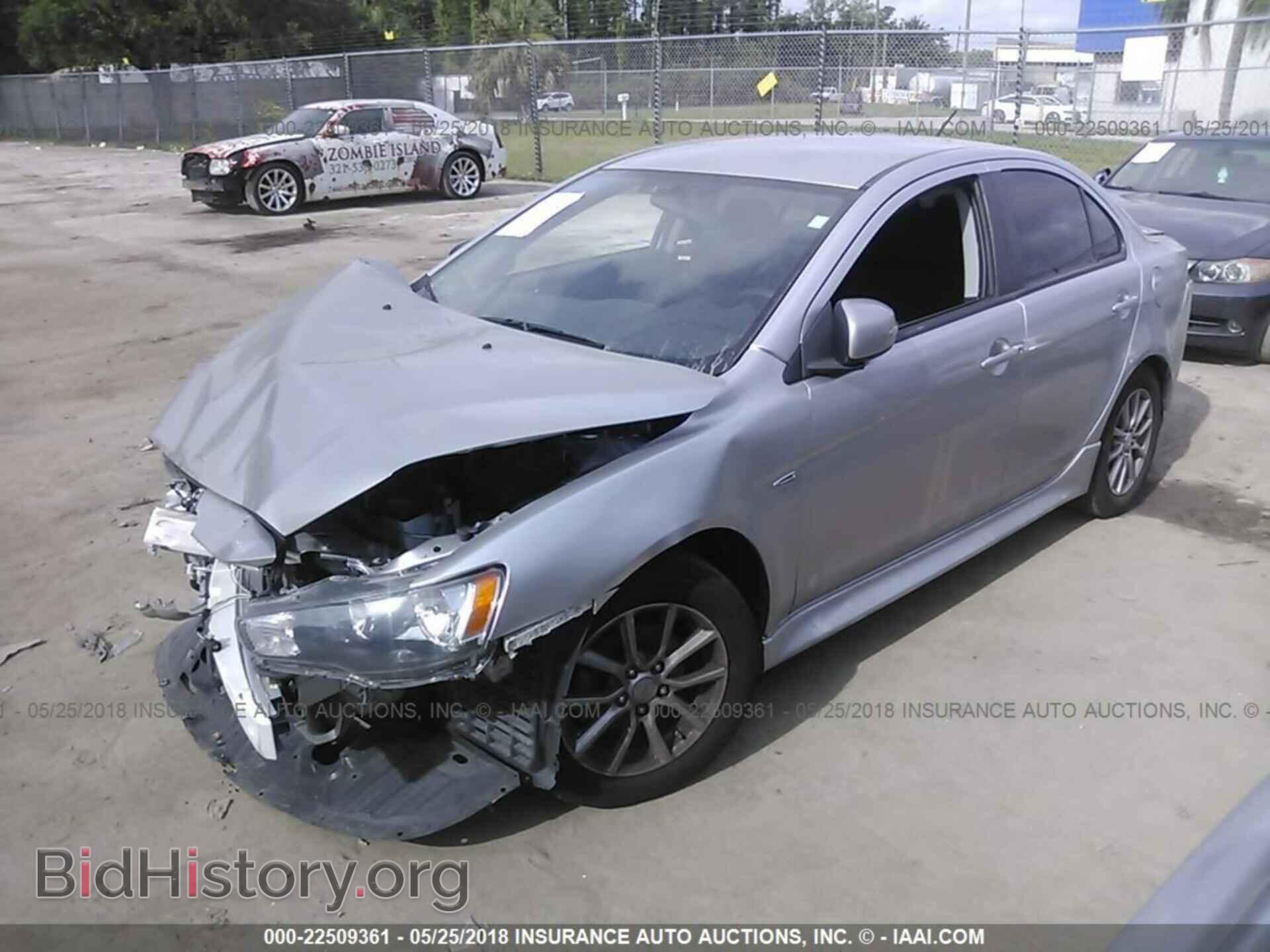 2016 Mitsubishi Lancer - VIN: JA32U2FU3GU007478 - Фото 2