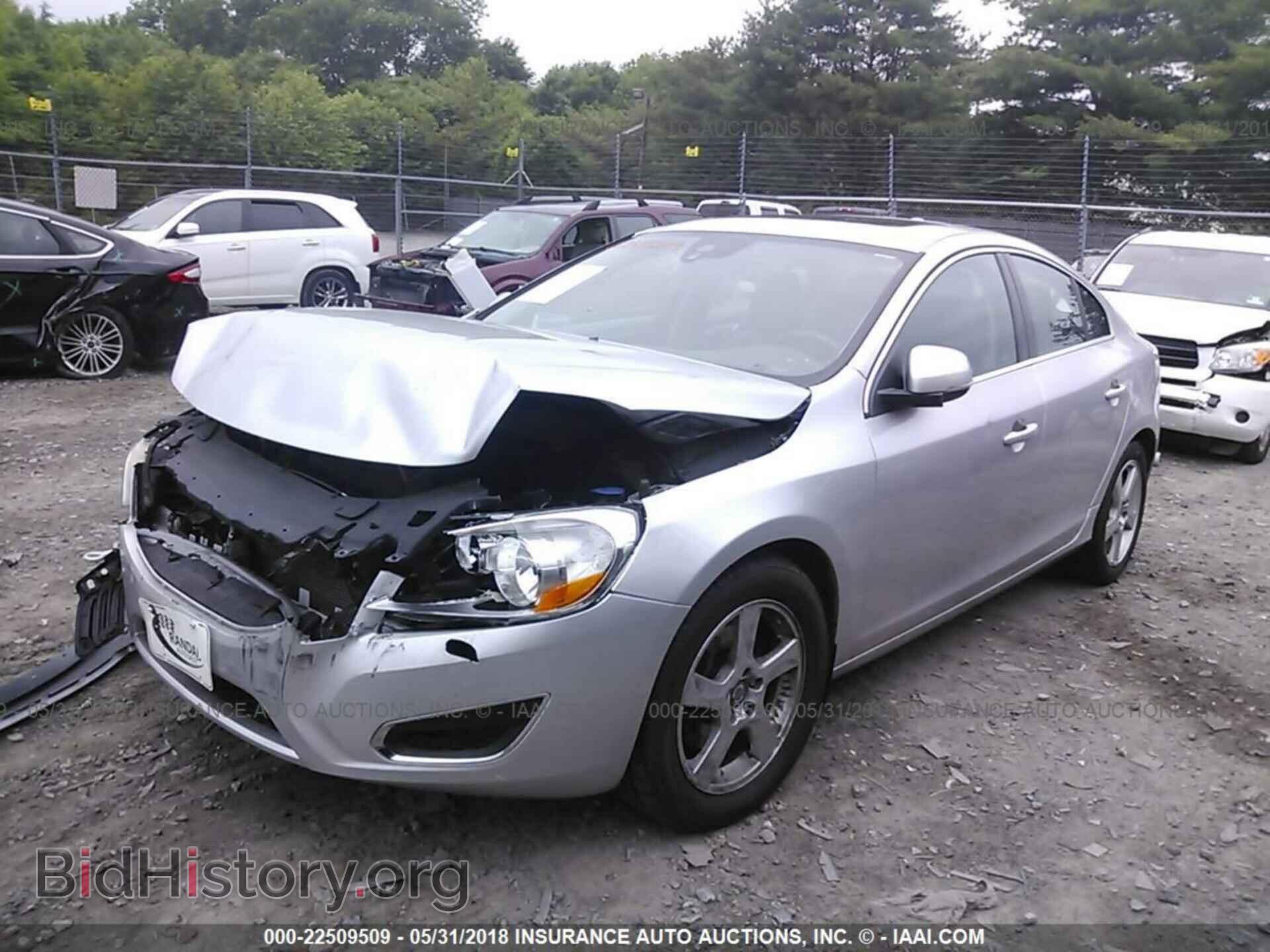 2012 Volvo S60 - VIN: YV1622FS6C2100034 - Фото 2