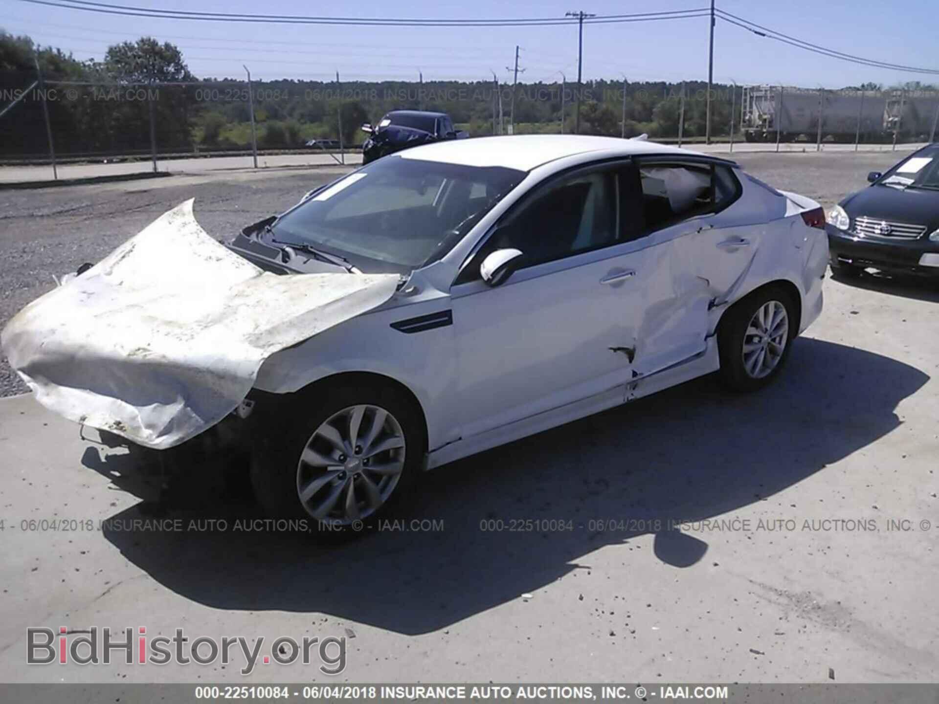 2015 KIA OPTIMA - VIN: 5XXGN4A73FG518355 - Photo 2