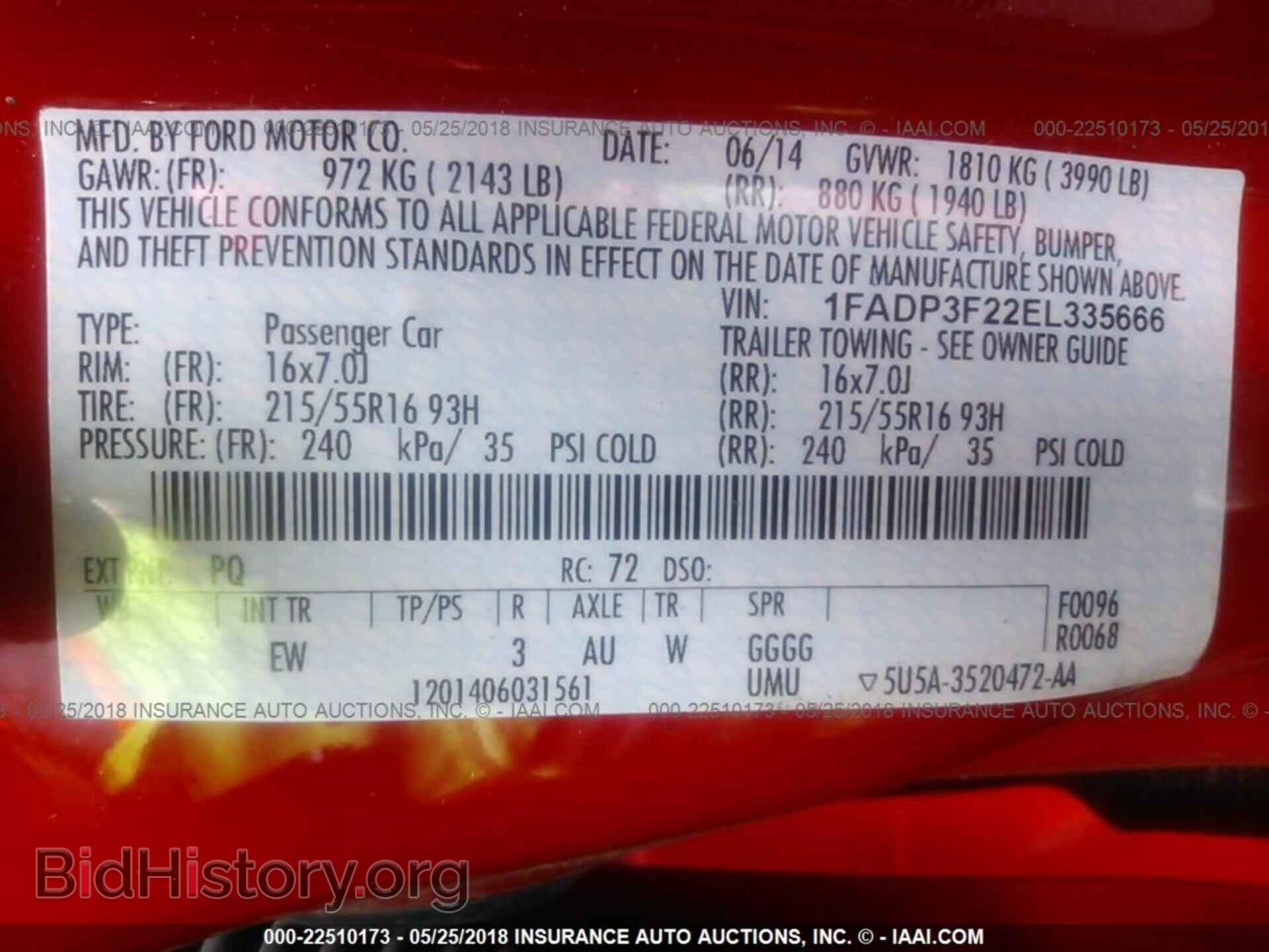 2014 Ford Focus - VIN: 1FADP3F22EL335666 - Photo 9