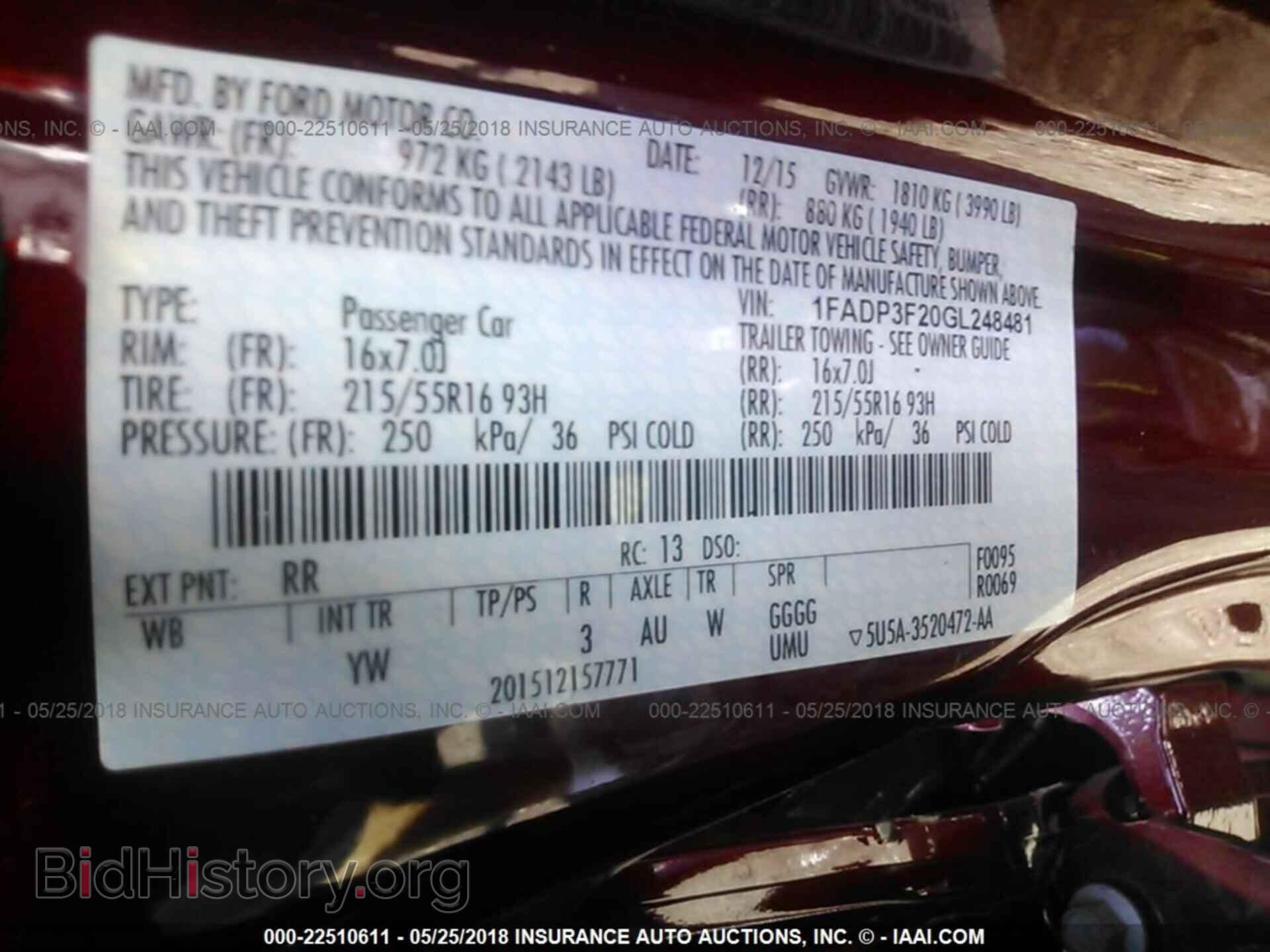 2016 Ford Focus - VIN: 1FADP3F20GL248481 - Photo 9
