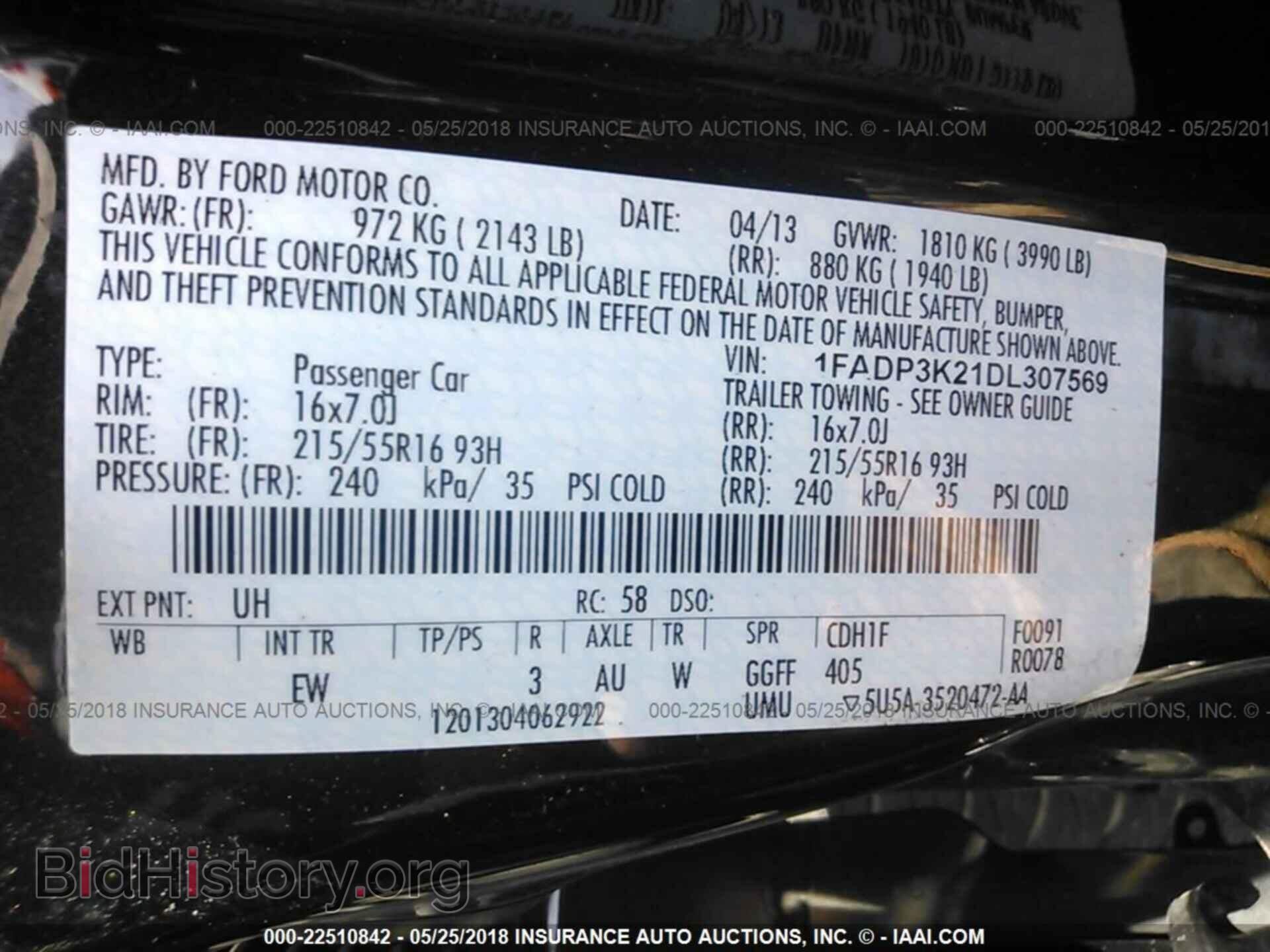 2013 Ford Focus - VIN: 1FADP3K21DL307569 - Photo 9
