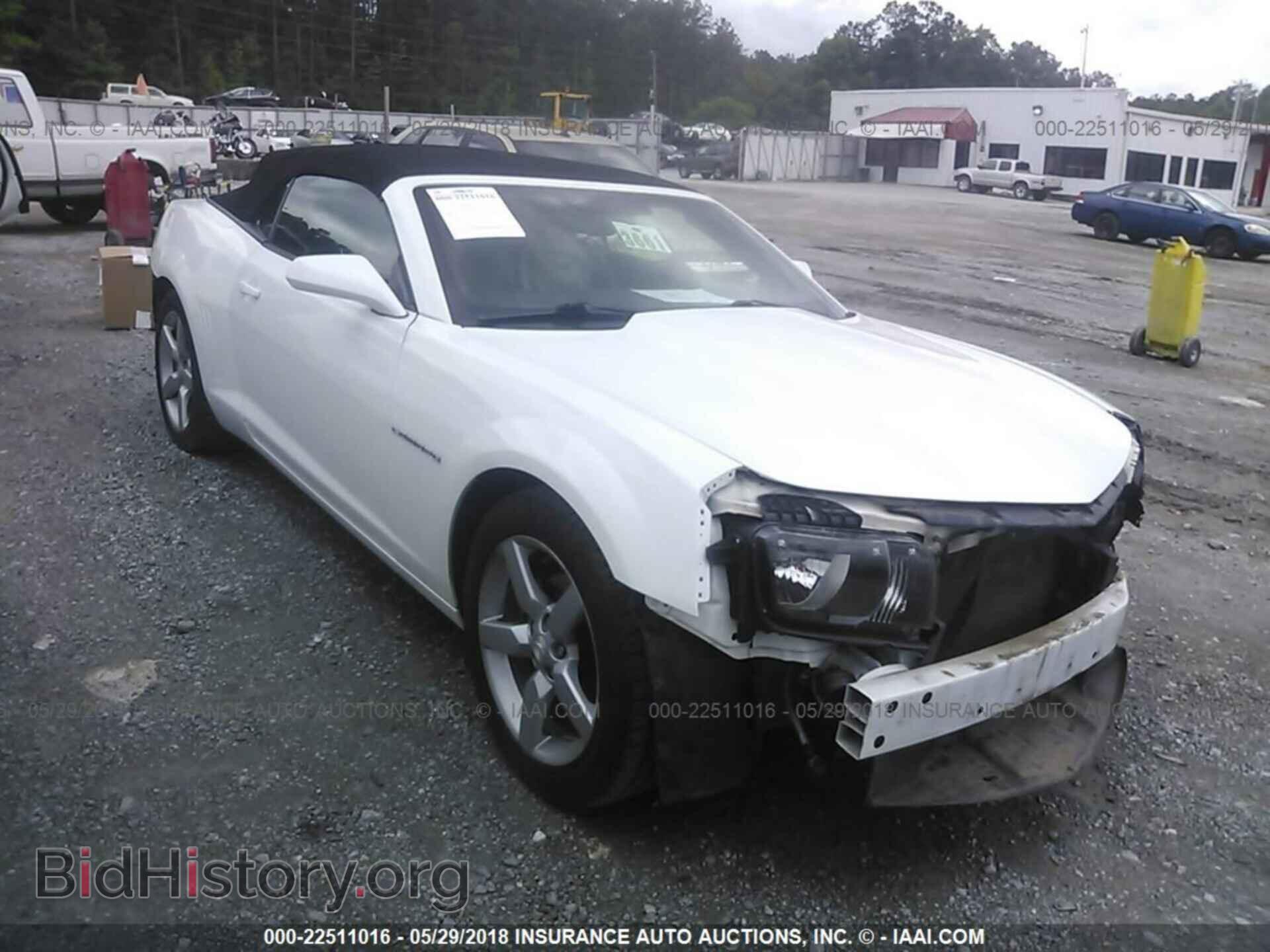 Фотография 2G1FC3D36C9123523 - Chevrolet Camaro 2012