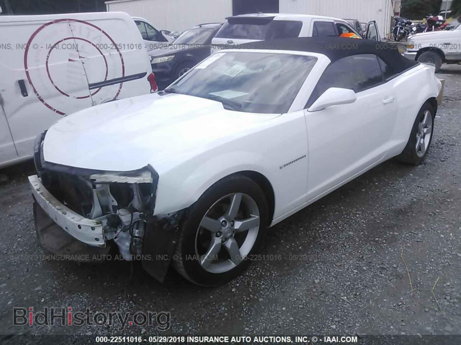 2012 Chevrolet Camaro - VIN: 2G1FC3D36C9123523 - Фото 2