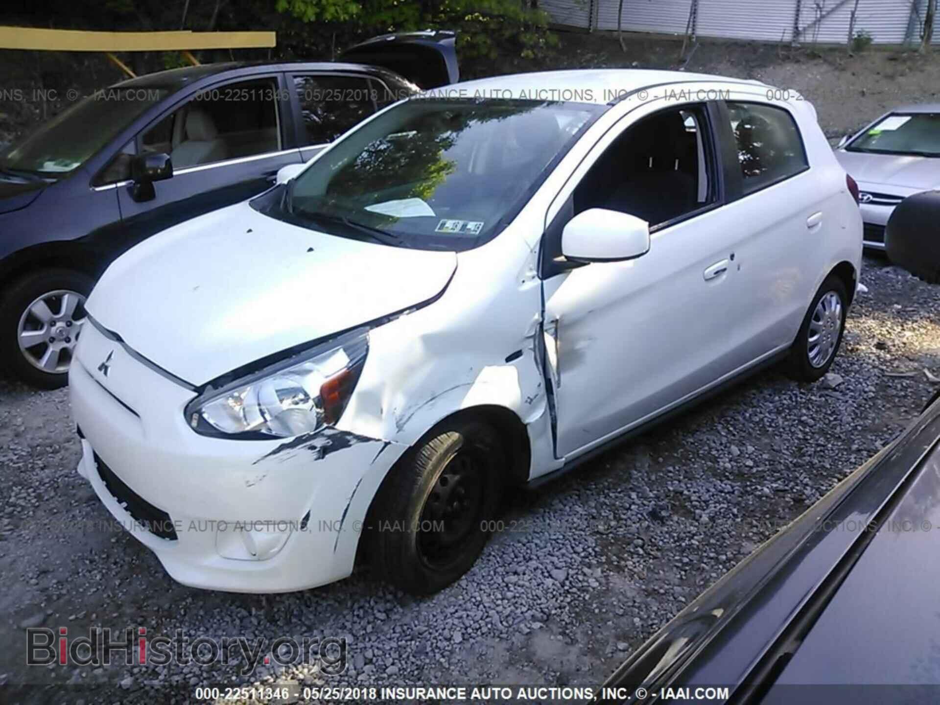 2015 Mitsubishi Mirage - VIN: ML32A3HJ6FH047809 - Фото 2