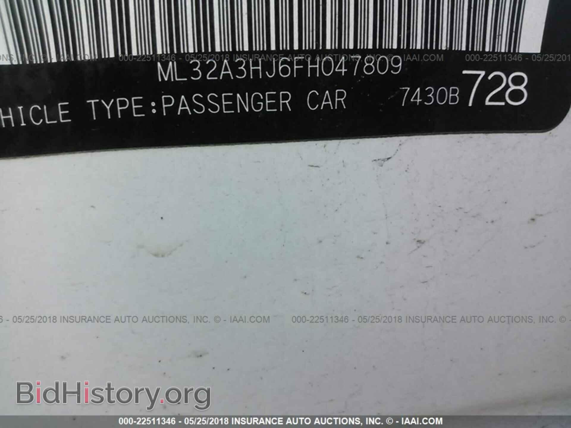 2015 Mitsubishi Mirage - VIN: ML32A3HJ6FH047809 - Фото 9