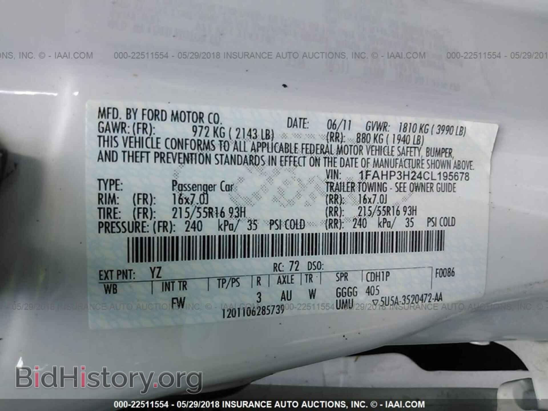 2012 Ford Focus - VIN: 1FAHP3H24CL195678 - Photo 9