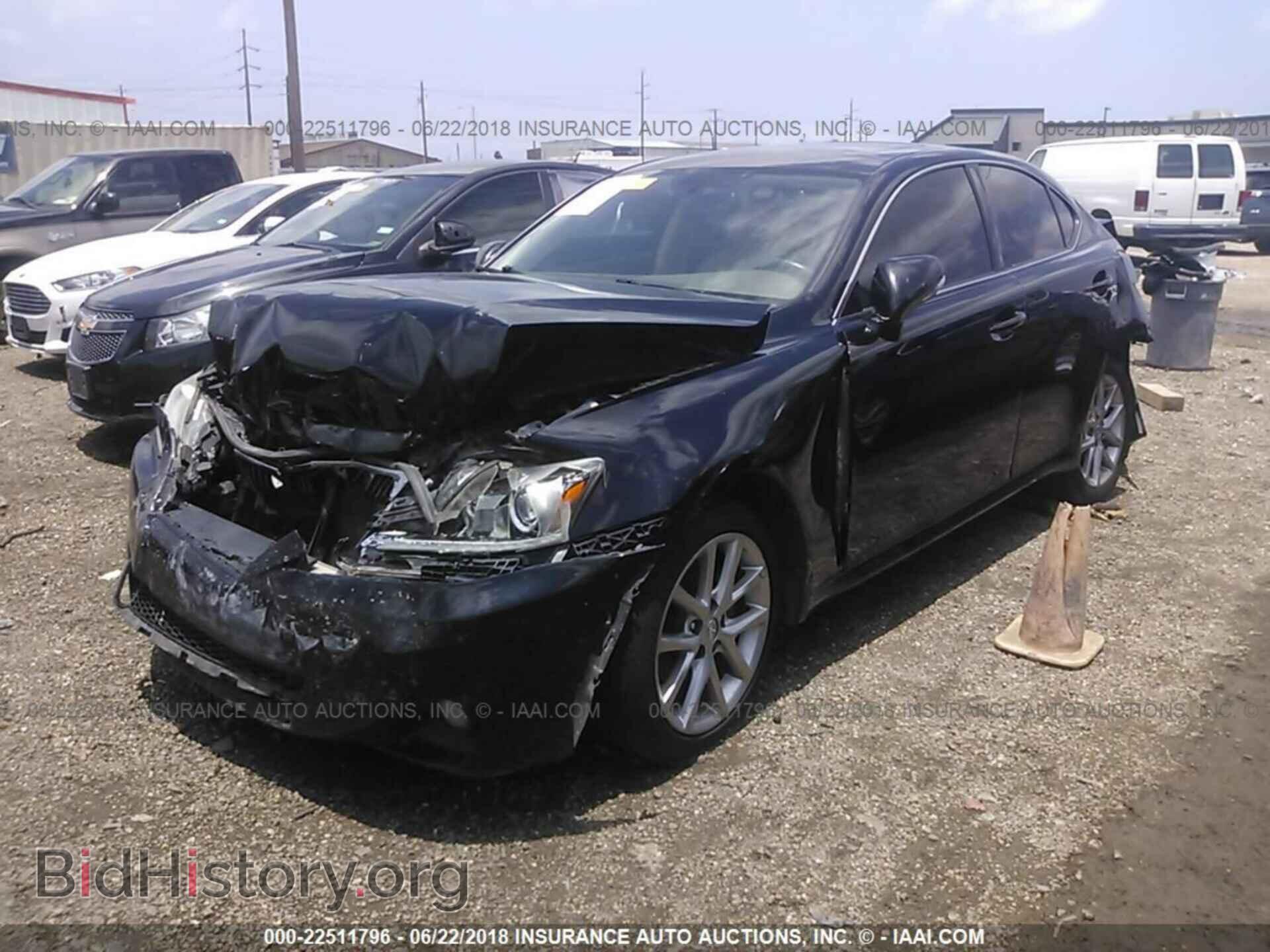 2012 Lexus Is - VIN: JTHCF5C25C5055779 - Фото 2