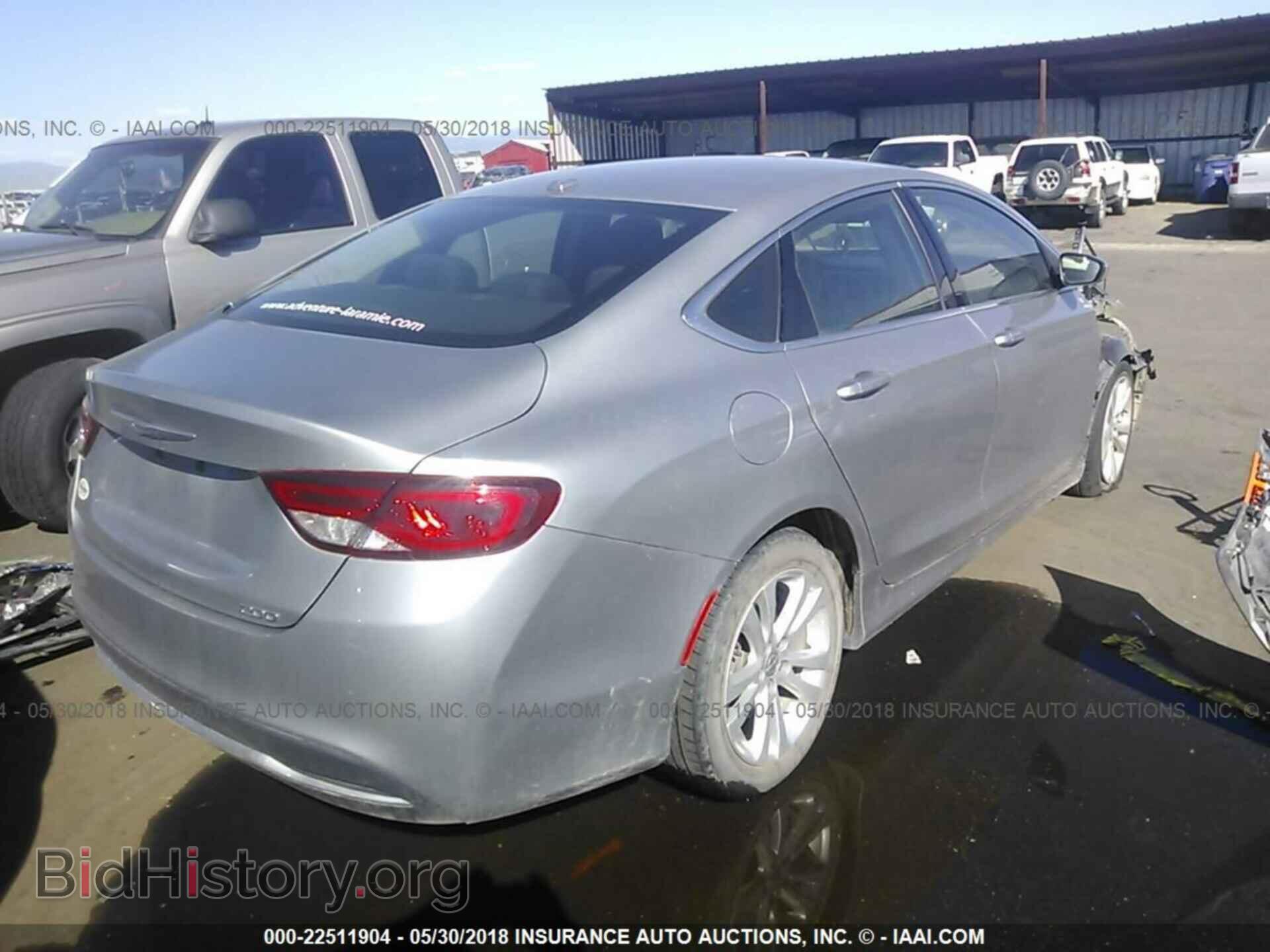 2015 Chrysler 200 - VIN: 1C3CCCAB6FN683165 - Фото 4