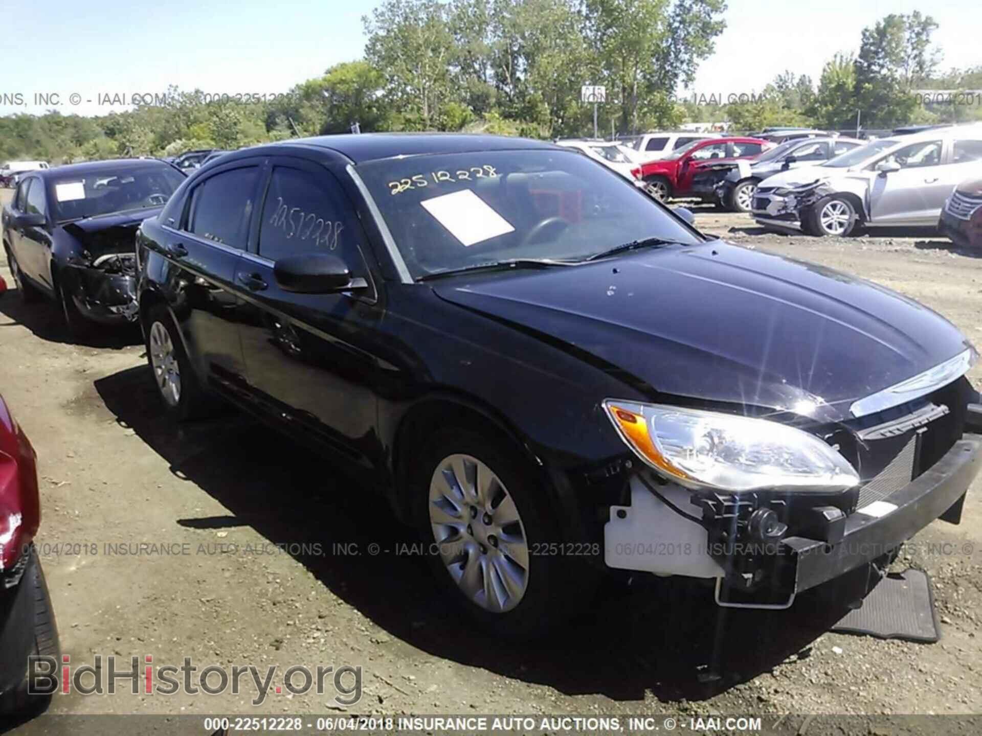 Фотография 1C3CCBAB5CN169135 - Chrysler 200 2012