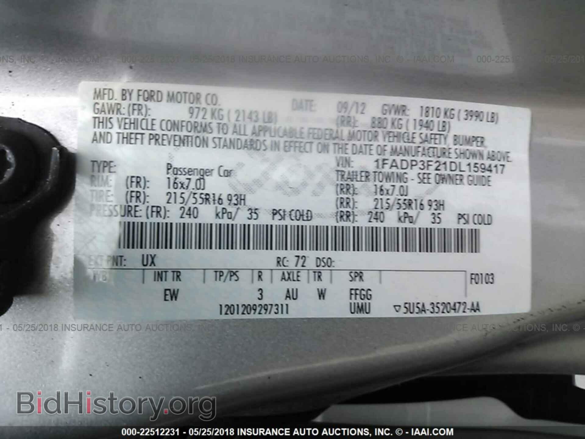 2013 Ford Focus - VIN: 1FADP3F21DL159417 - Photo 9