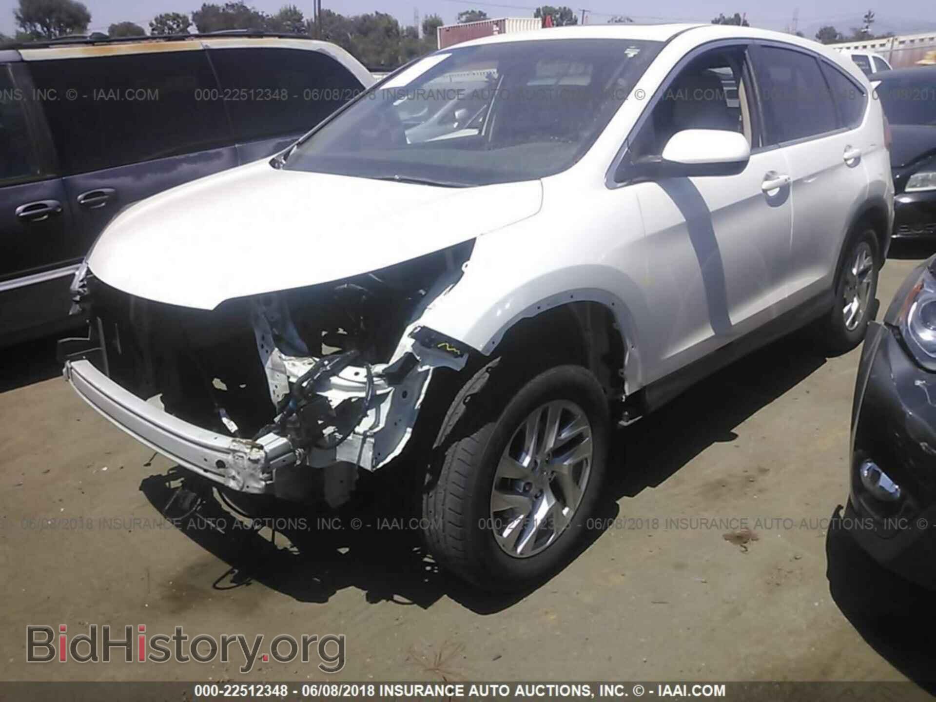 2015 Honda Cr-v - VIN: 5J6RM3H55FL014376 - Фото 2