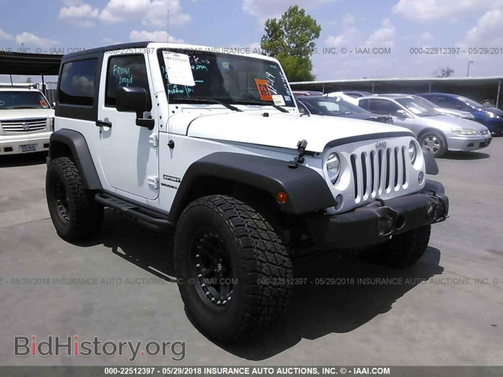 Фотография 1C4AJWAG9HL556964 - Jeep Wrangler 2017