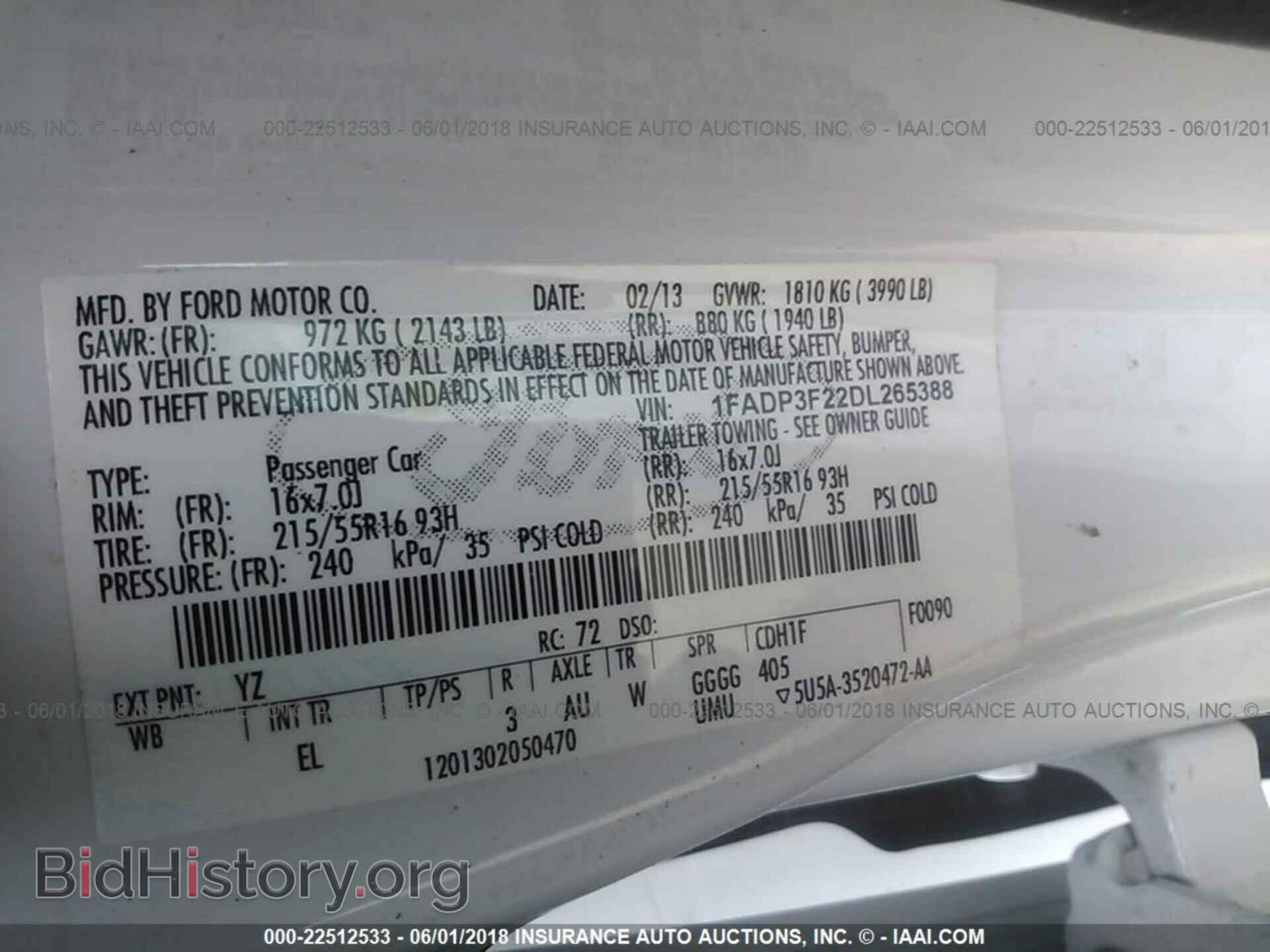 2013 Ford Focus - VIN: 1FADP3F22DL265388 - Photo 9