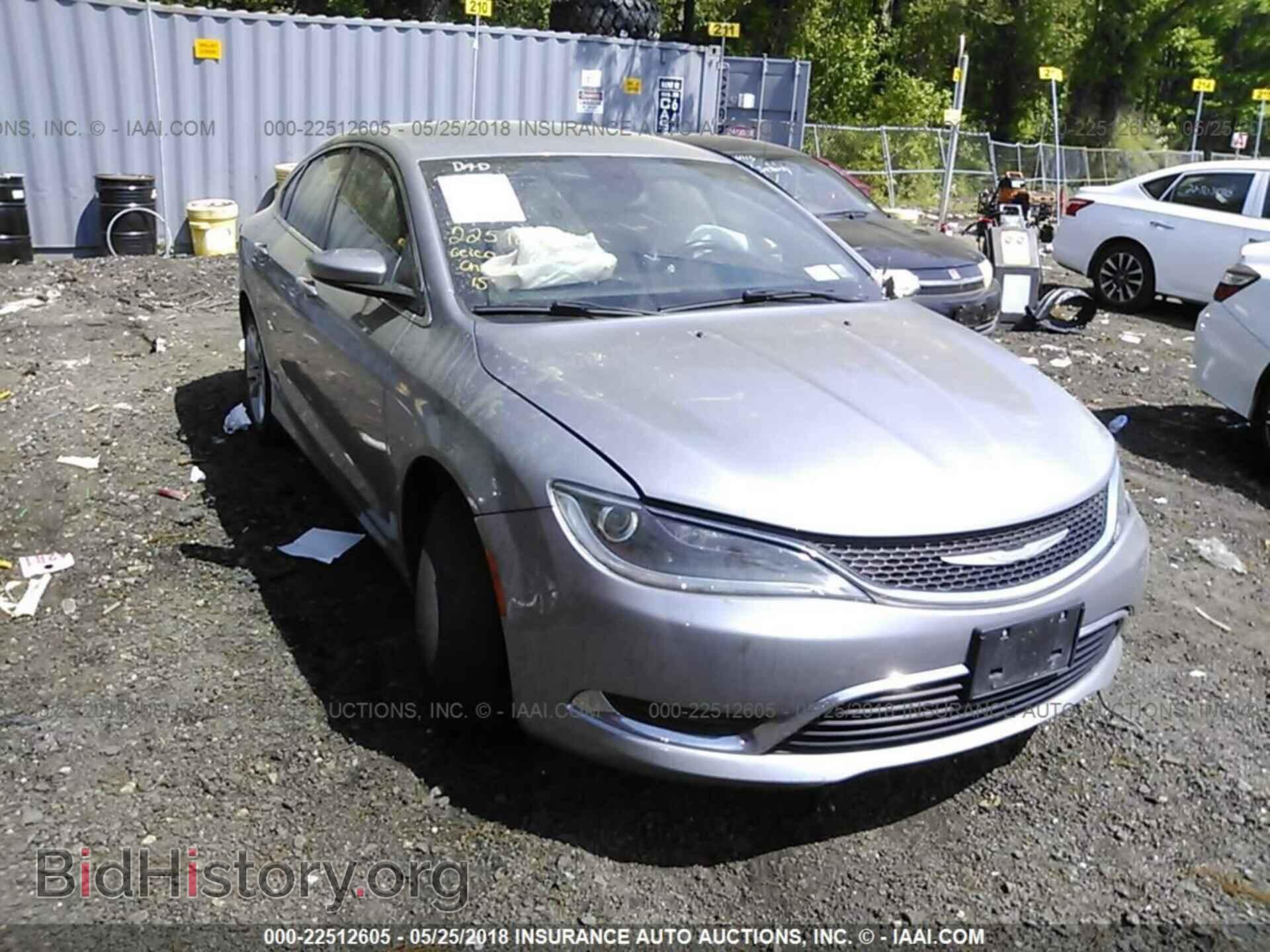 Фотография 1C3CCCAB3FN595268 - Chrysler 200 2015