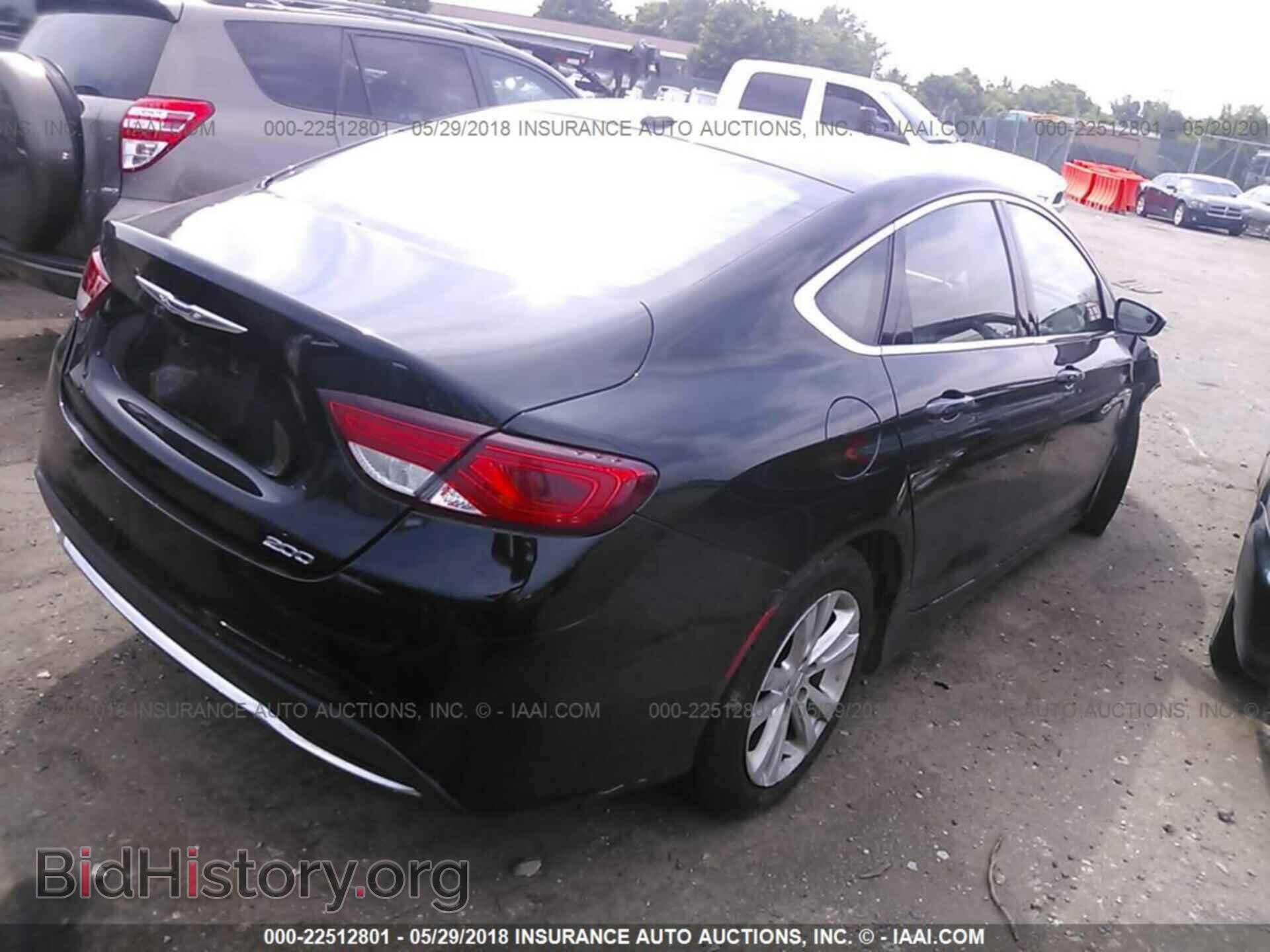 2015 Chrysler 200 - VIN: 1C3CCCAB0FN744235 - Фото 4