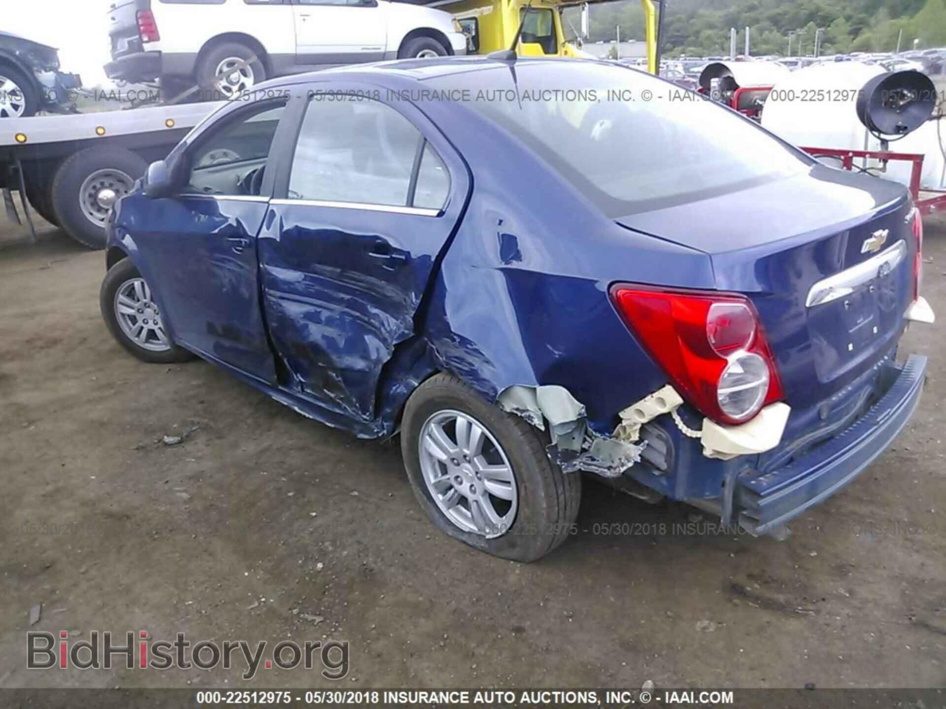 2014 Chevrolet Sonic - VIN: 1G1JD5SH9E4166177 - Фото 3