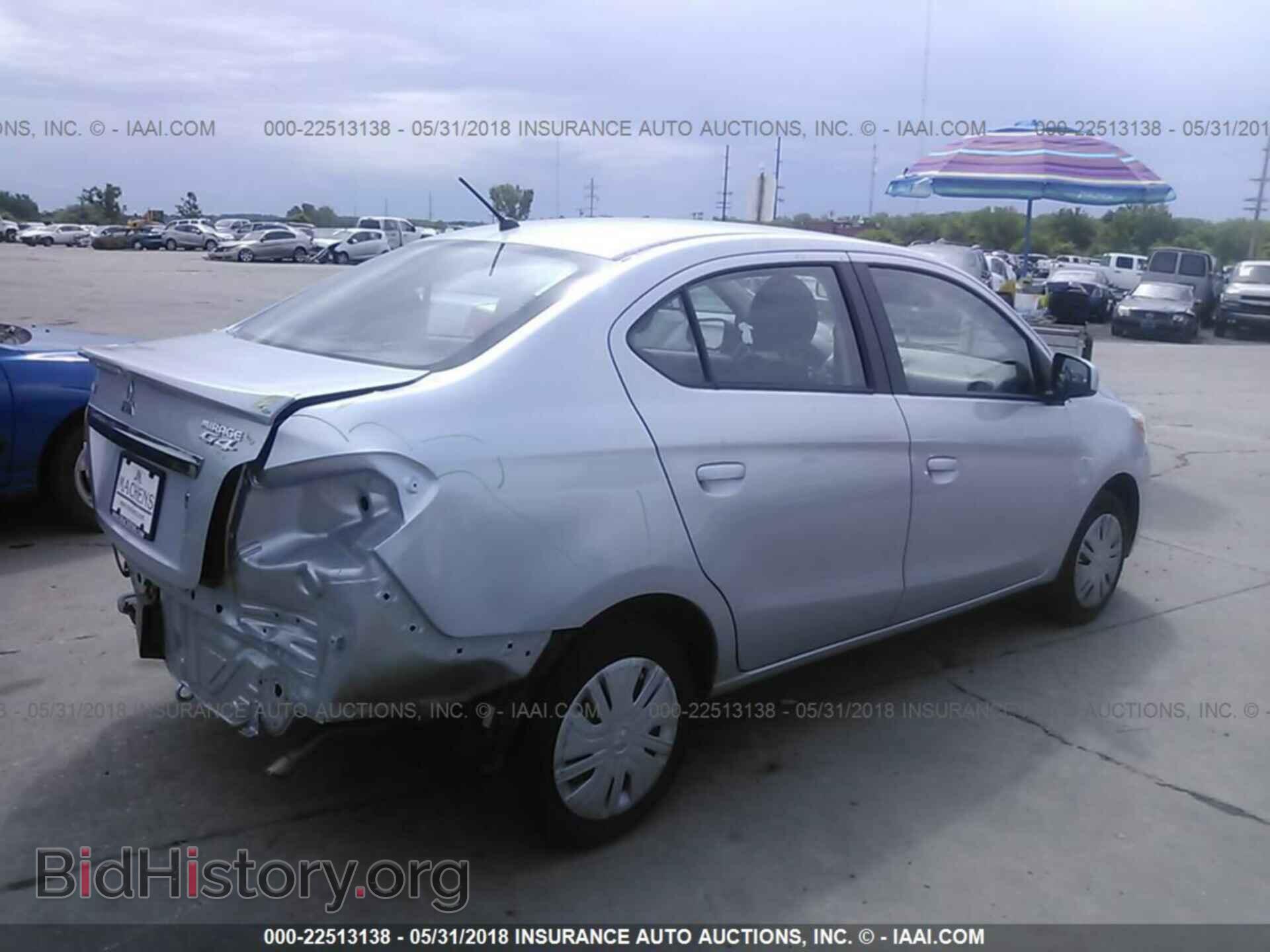 2017 Mitsubishi Mirage - VIN: ML32F3FJ6HHF09988 - Фото 4