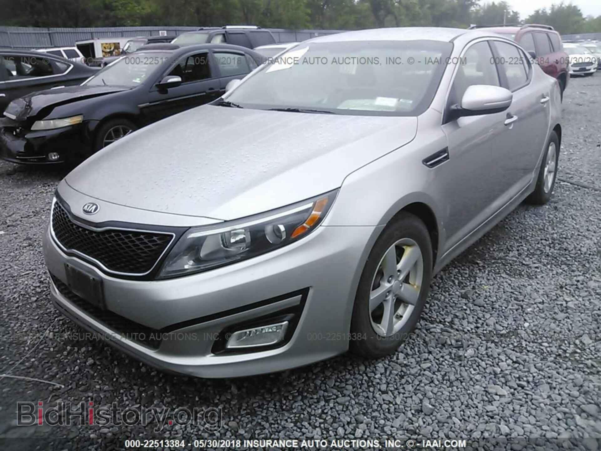 2015 Kia Optima - VIN: KNAGM4A77F5589207 - Photo 2