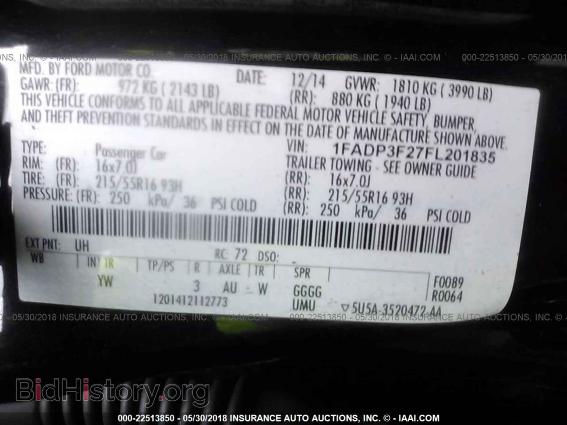 2015 Ford Focus - VIN: 1FADP3F27FL201835 - Photo 9