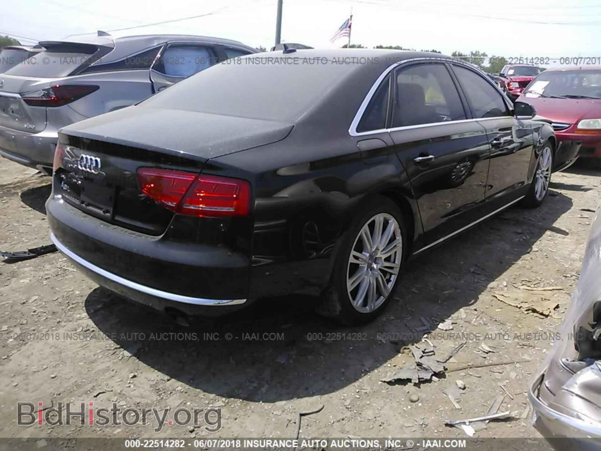 2013 Audi A8 - VIN: WAURGAFD2DN007721 - Фото 4