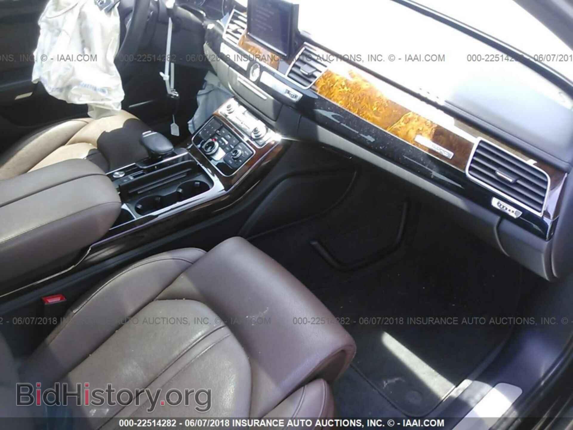 2013 Audi A8 - VIN: WAURGAFD2DN007721 - Фото 5