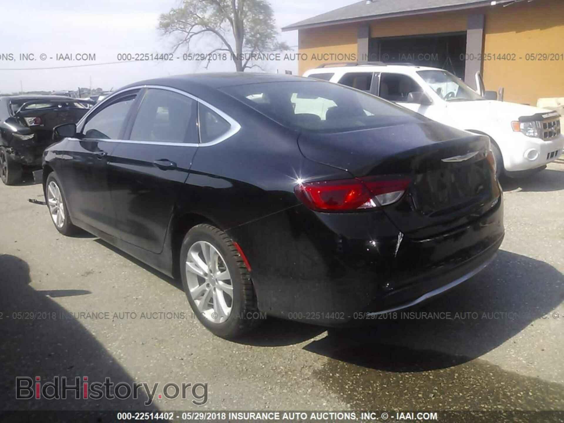 2015 Chrysler 200 - VIN: 1C3CCCAB7FN620124 - Photo 3