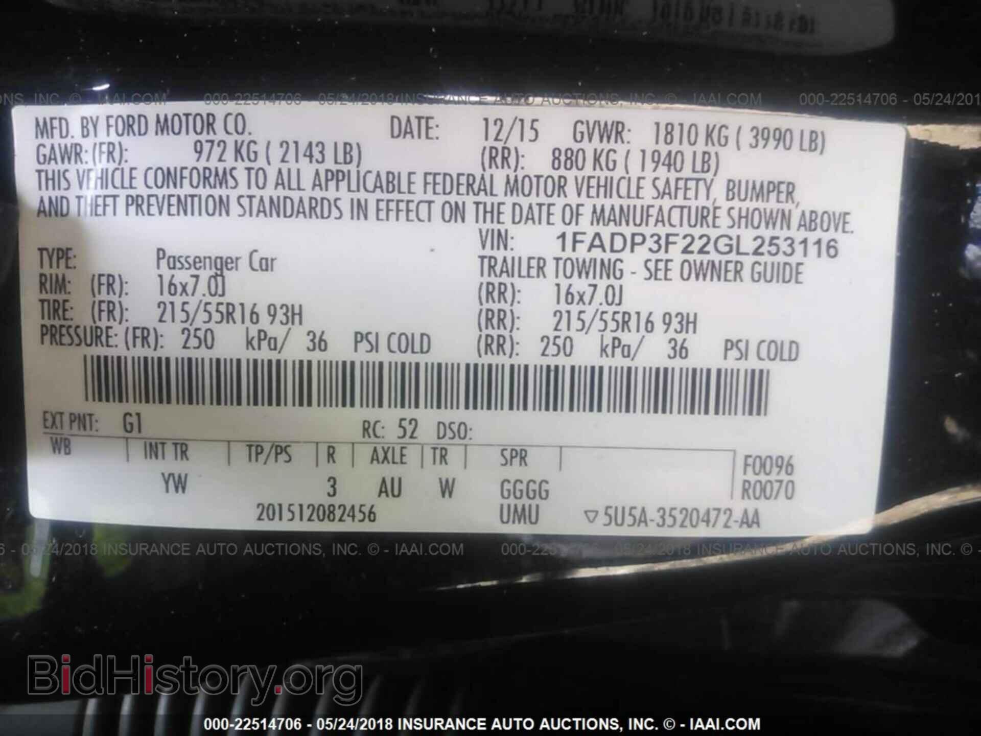 2016 Ford Focus - VIN: 1FADP3F22GL253116 - Photo 9